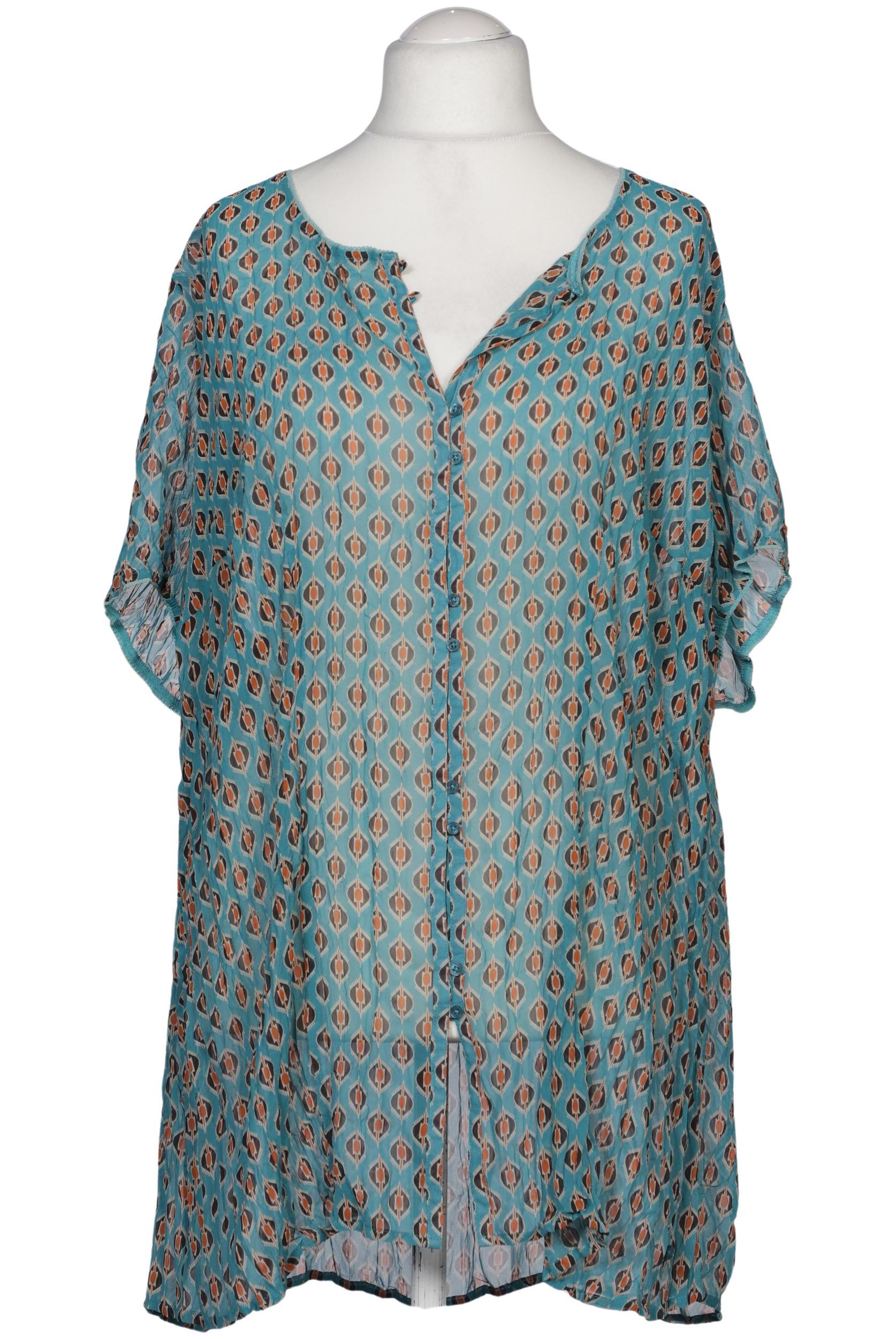 

Triangle Damen Bluse, türkis, Gr. 48