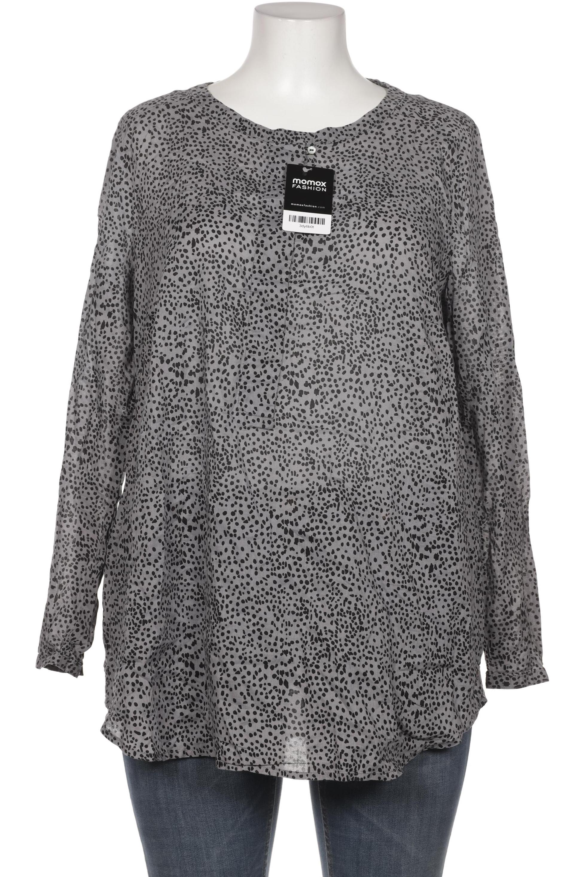 

Triangle Damen Bluse, grau, Gr. 48