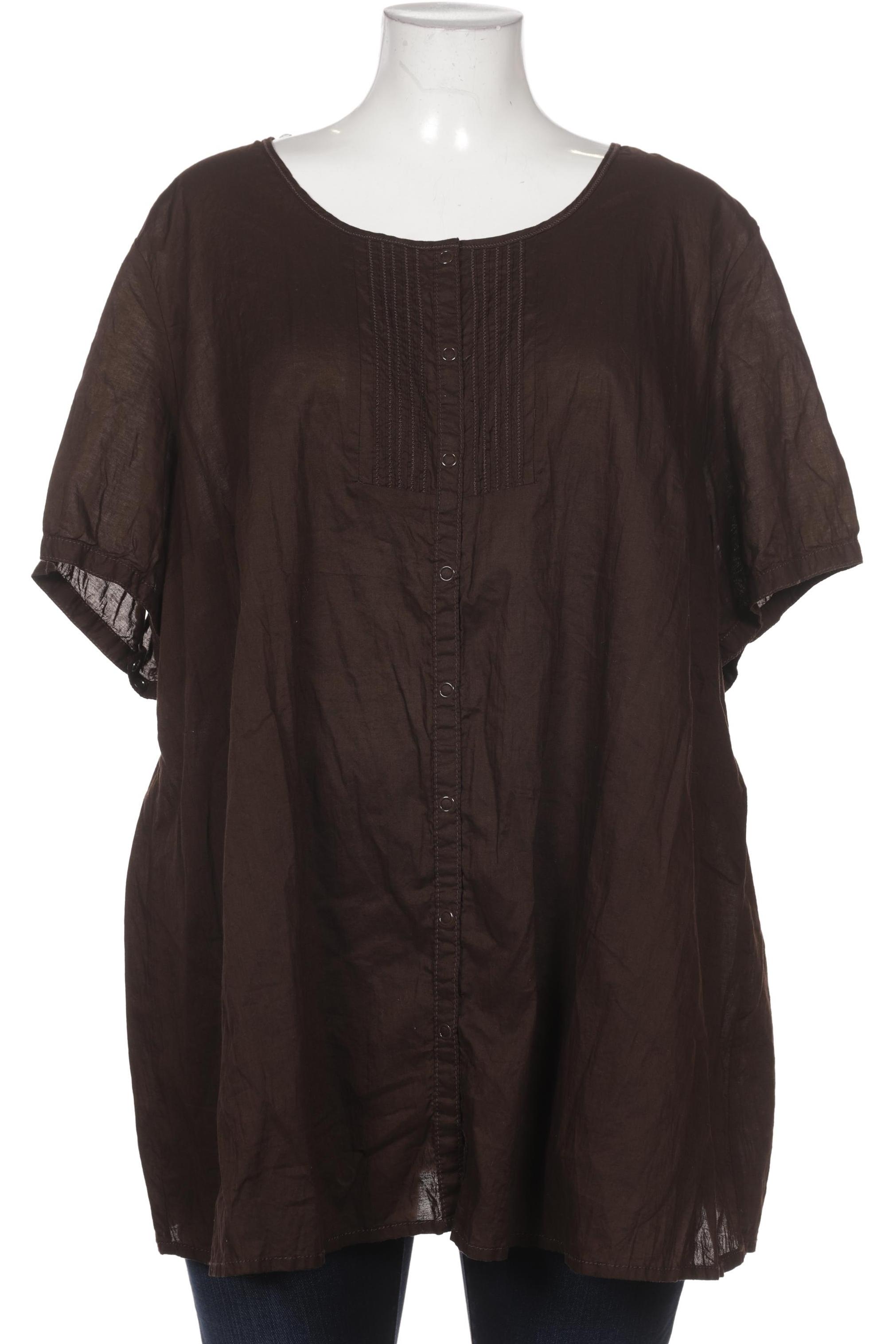 

Triangle Damen Bluse, braun, Gr. 52