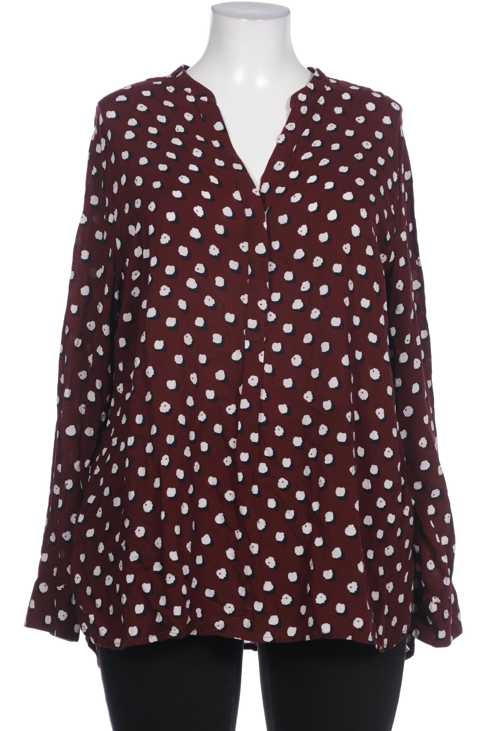 

Triangle Damen Bluse, bordeaux, Gr. 48