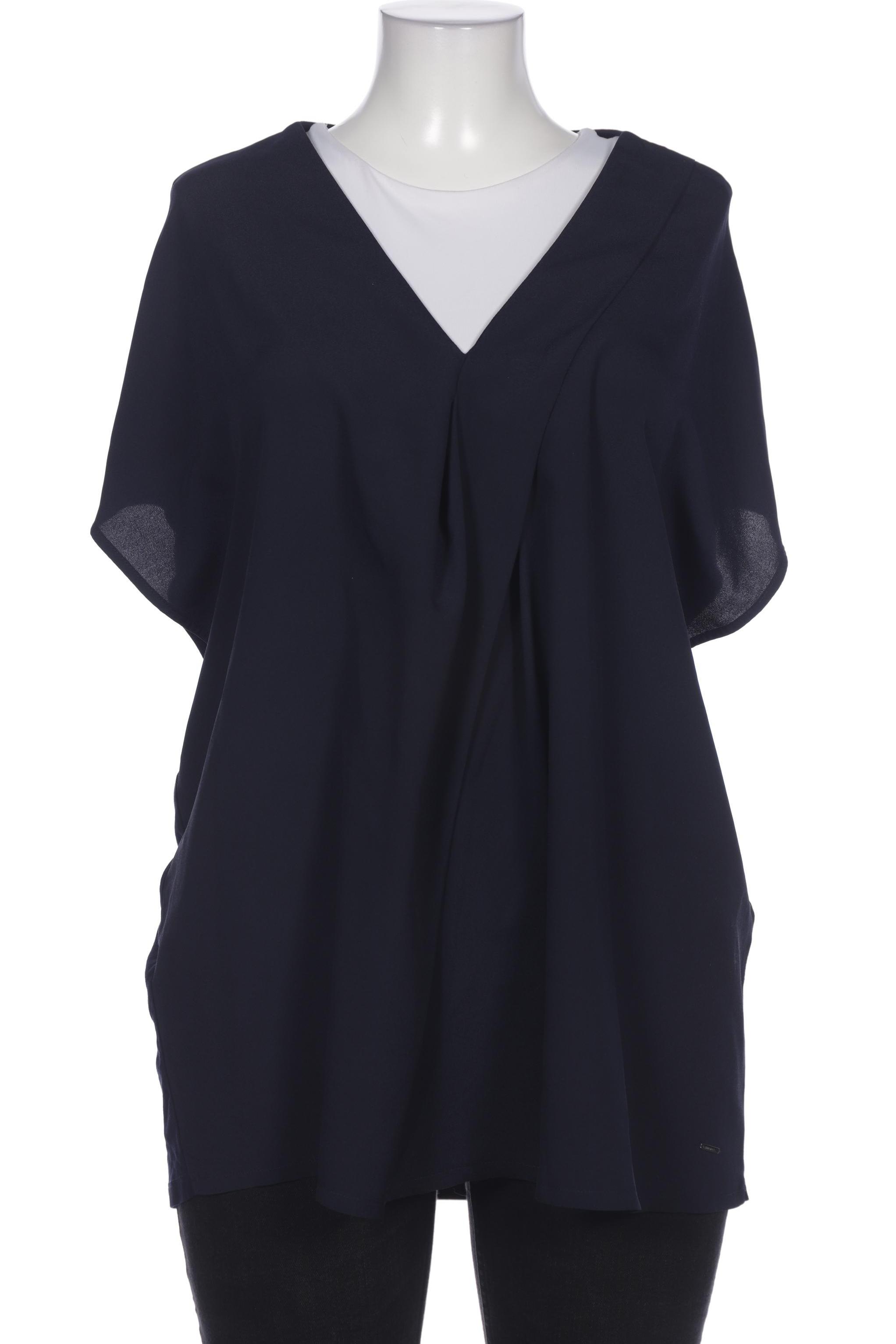 

Triangle Damen Bluse, marineblau, Gr. 52