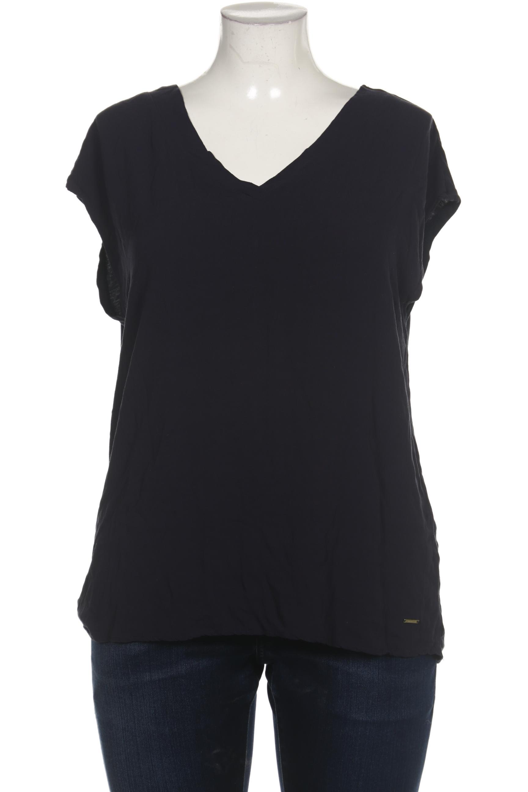 

Triangle Damen Bluse, marineblau, Gr. 46