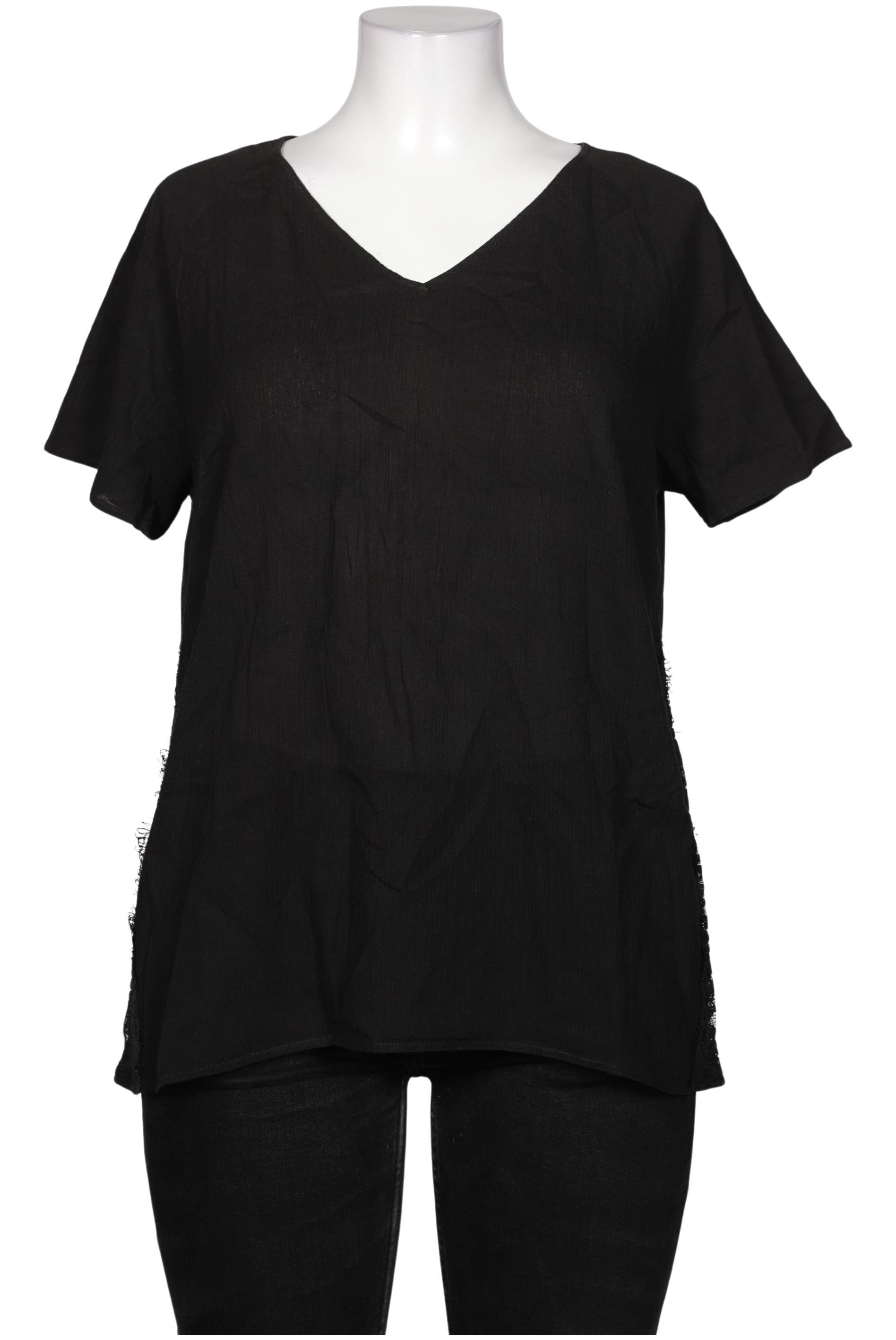 

Triangle Damen Bluse, schwarz, Gr. 46