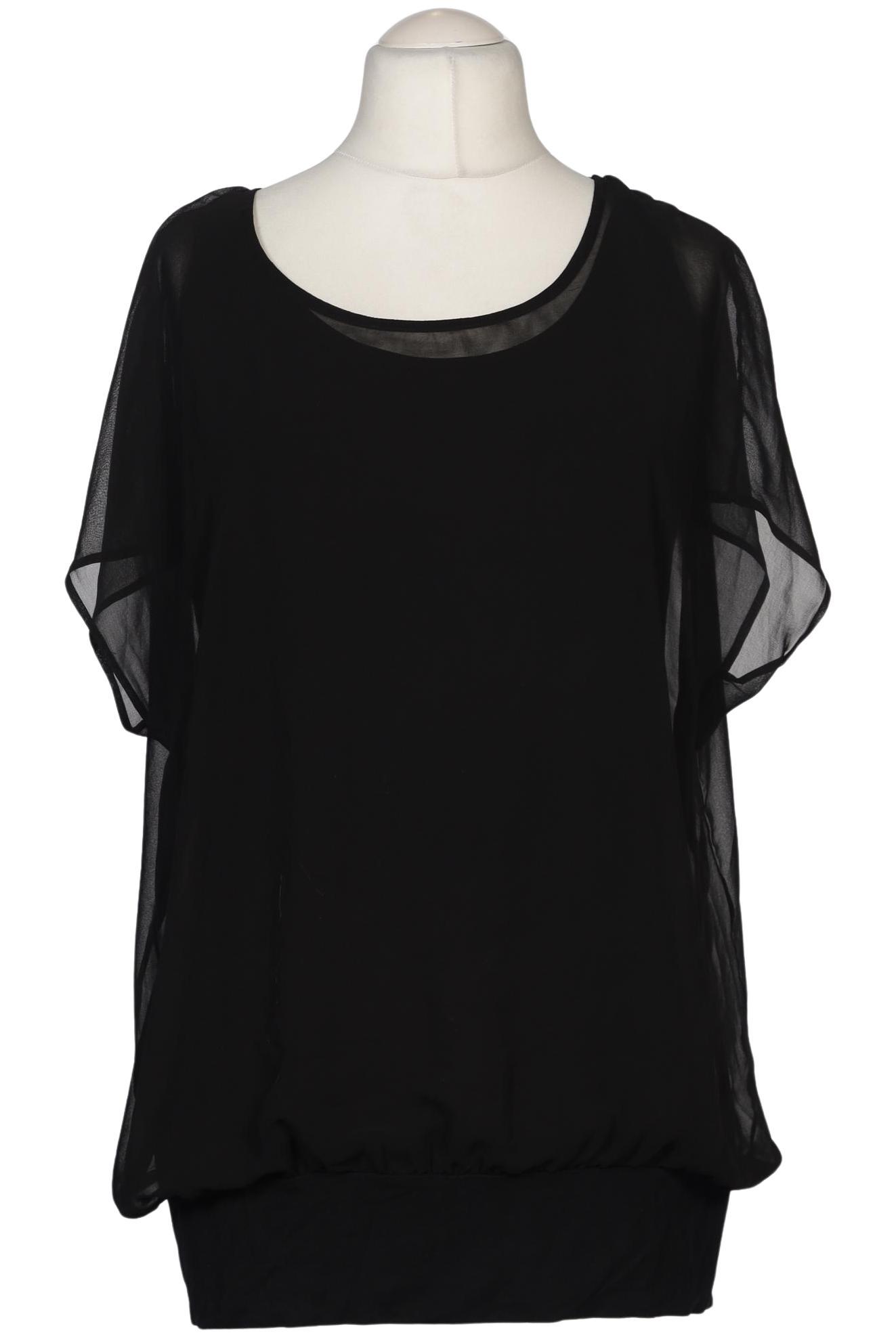 

Triangle Damen Bluse, schwarz, Gr. 44