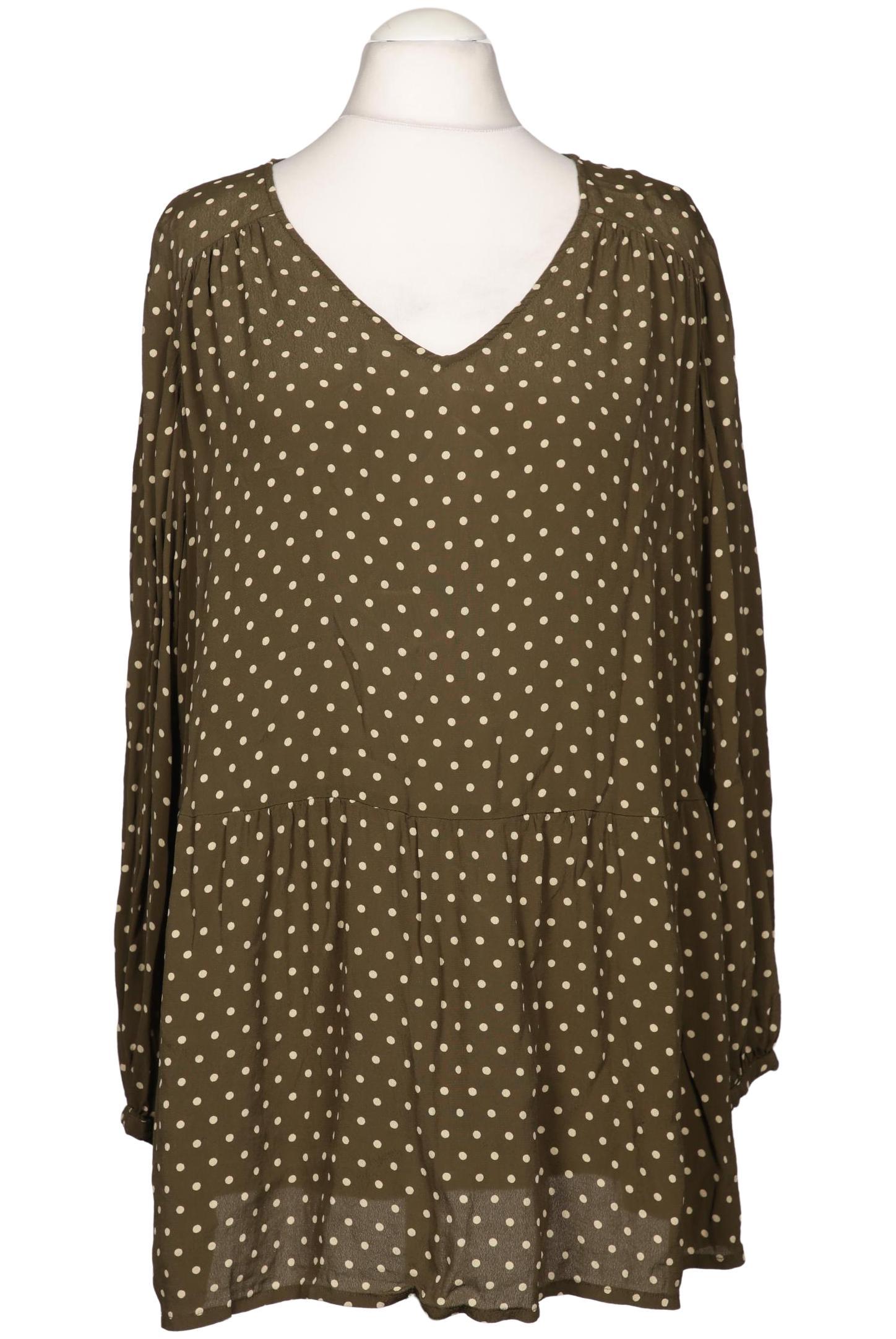 

Triangle Damen Bluse, grün, Gr. 50