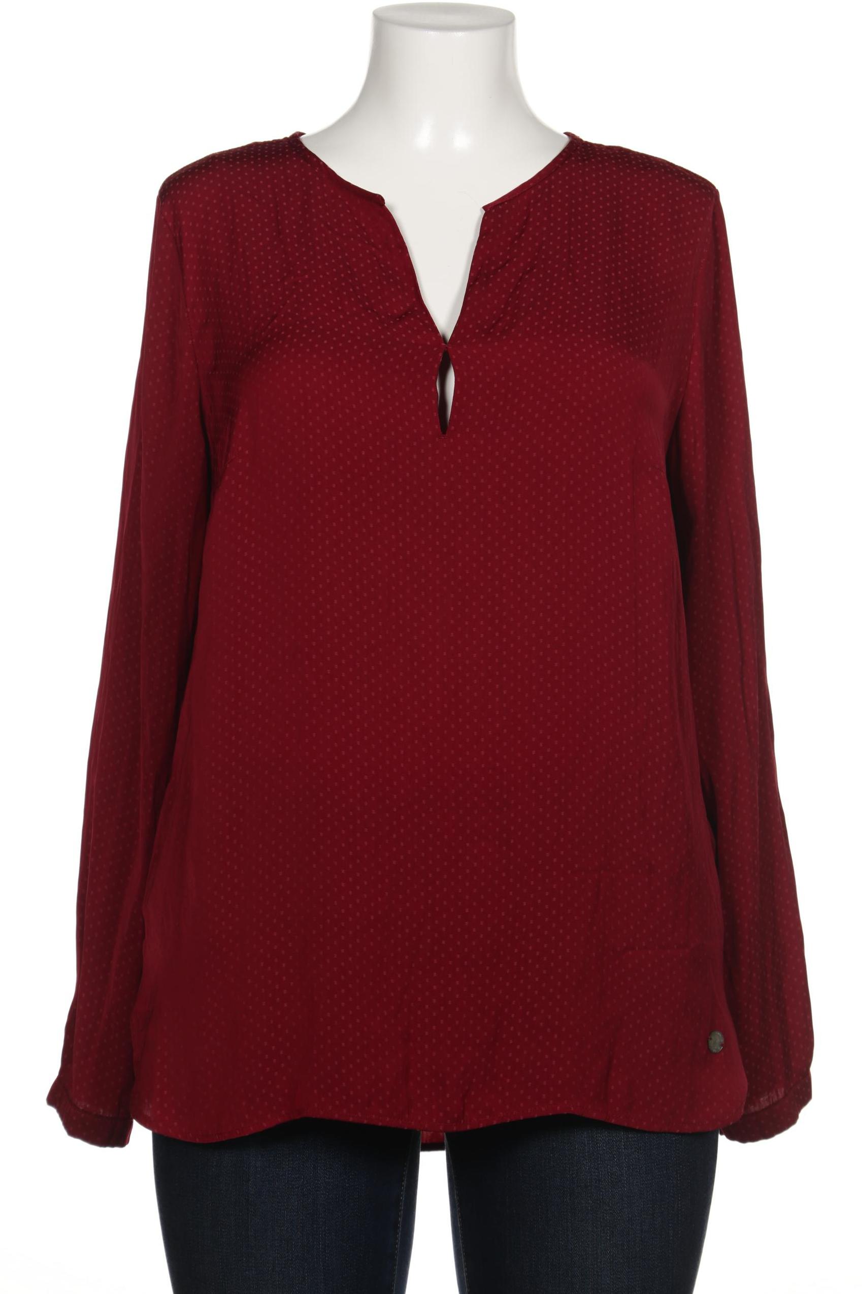 

Triangle Damen Bluse, bordeaux, Gr. 42
