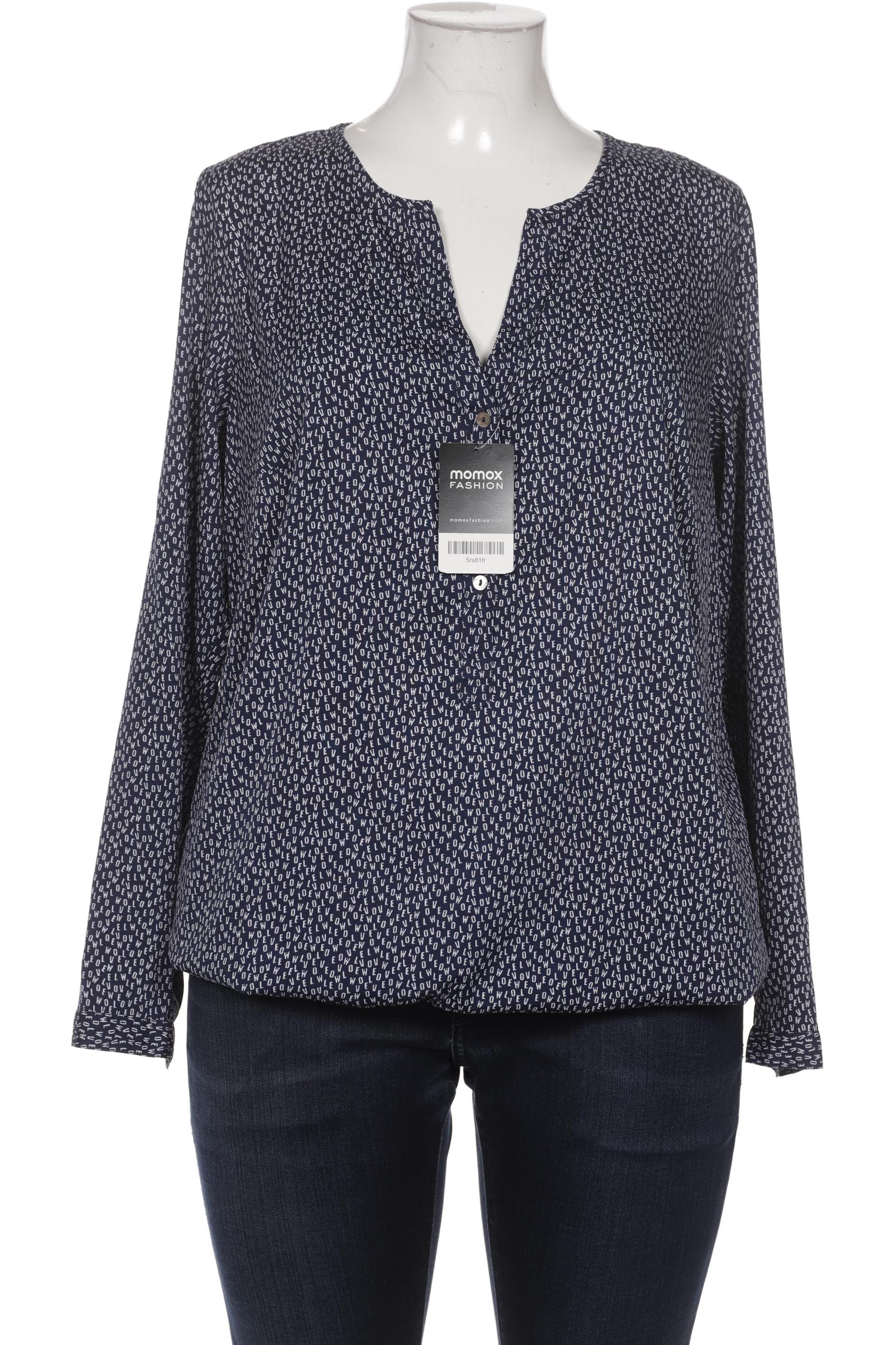 

Triangle Damen Bluse, marineblau, Gr. 48