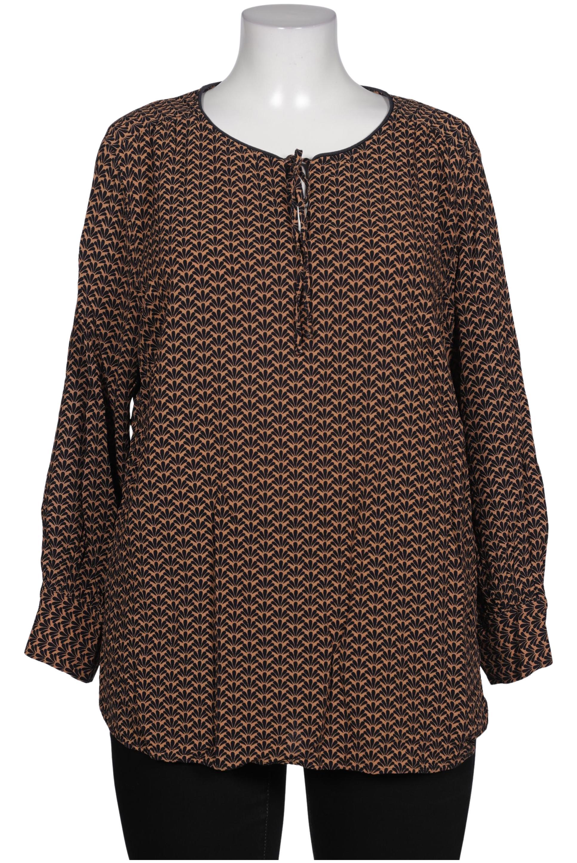 

Triangle Damen Bluse, braun, Gr. 50