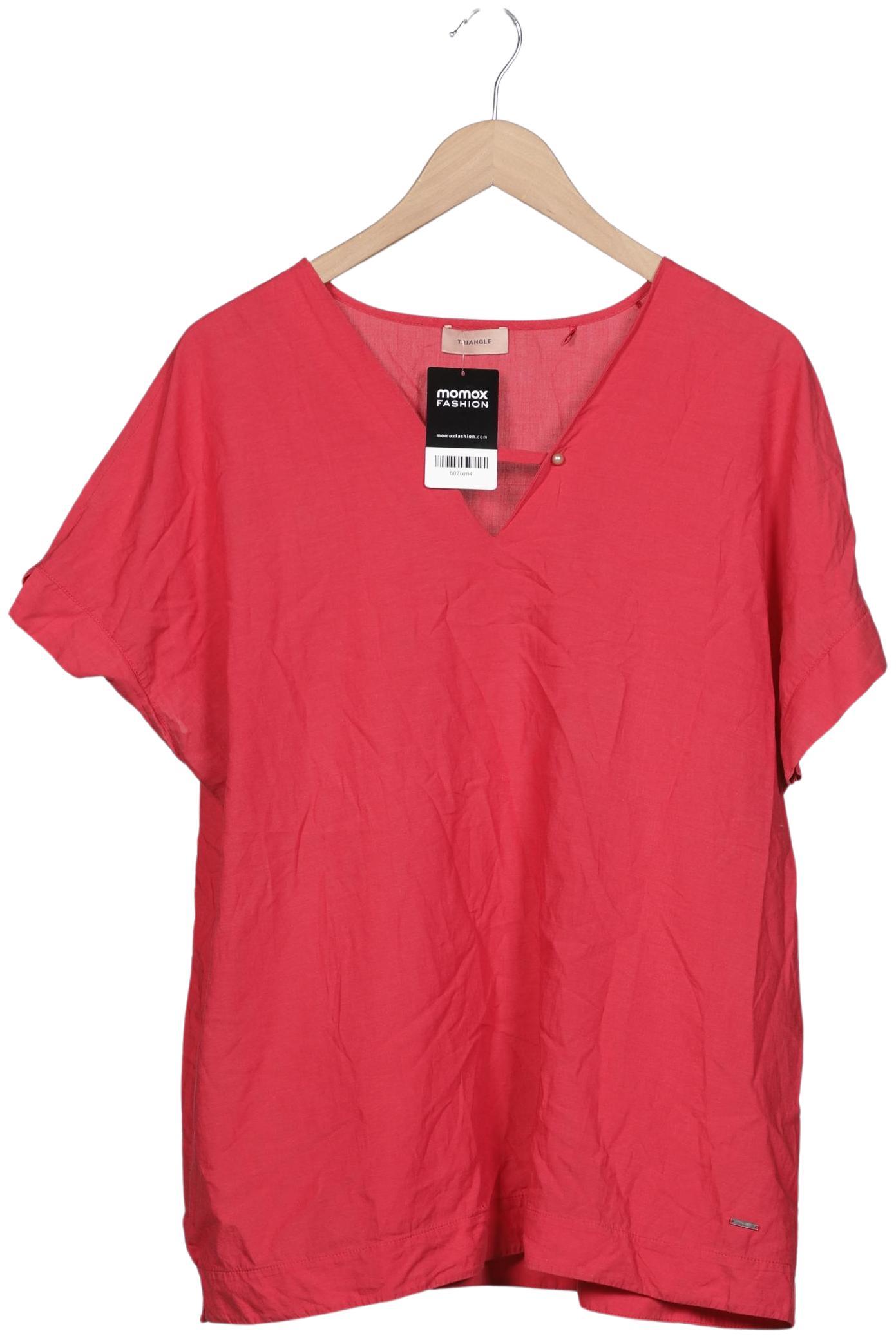 

Triangle Damen Bluse, rot, Gr. 48