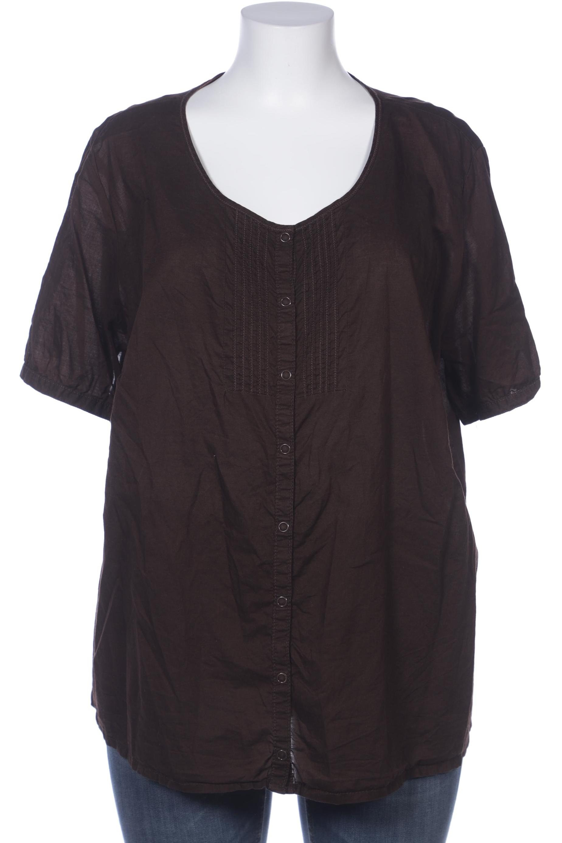 

Triangle Damen Bluse, braun, Gr. 46