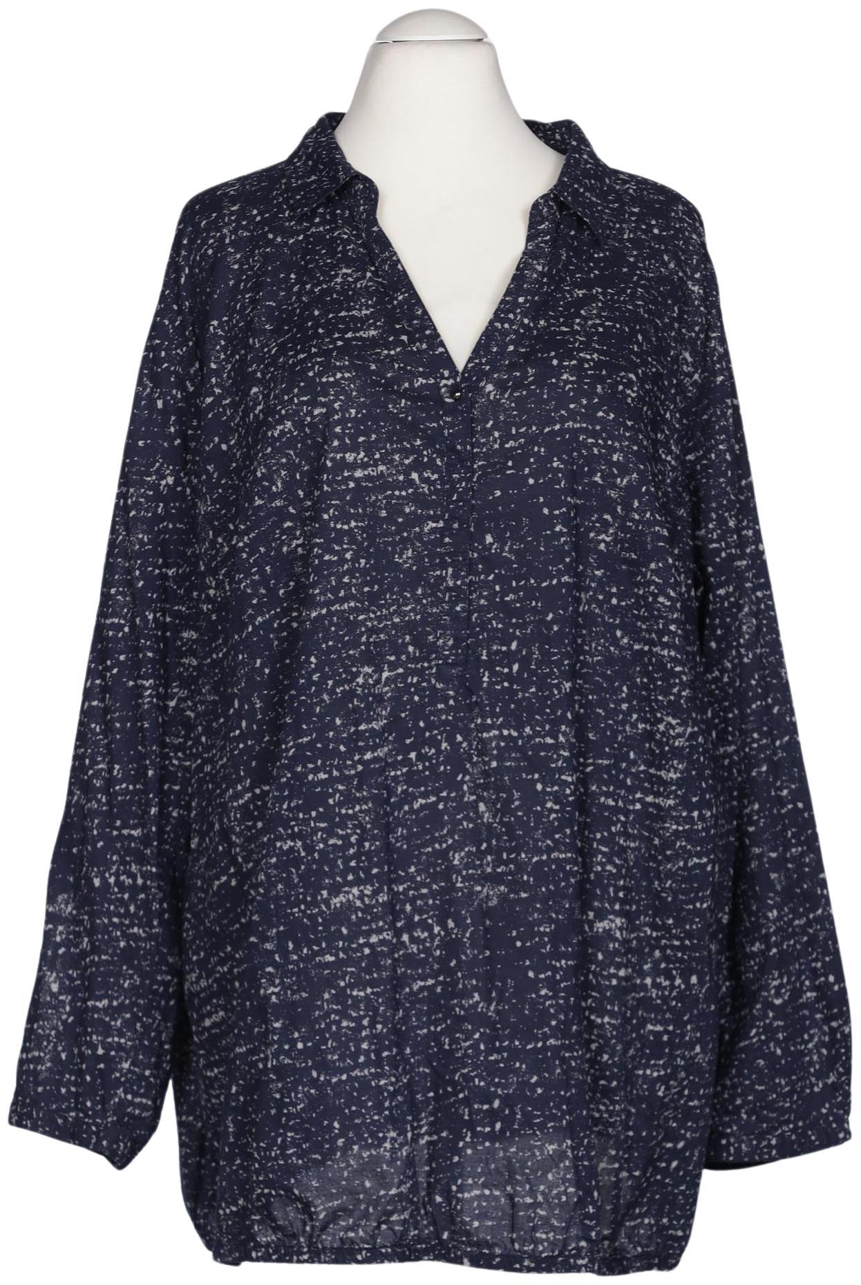 

Triangle Damen Bluse, marineblau, Gr. 54