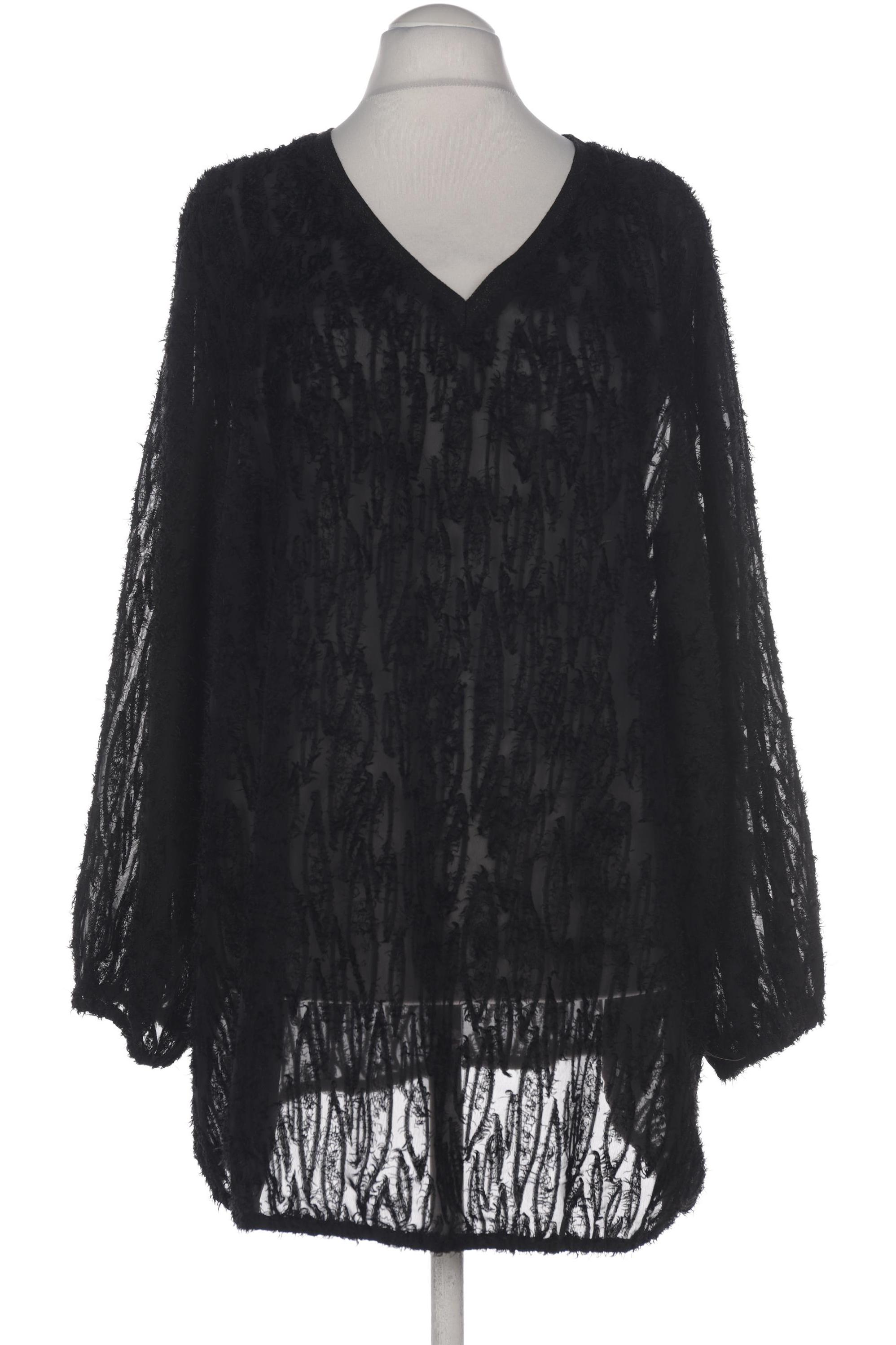 

Triangle Damen Bluse, schwarz, Gr. 52