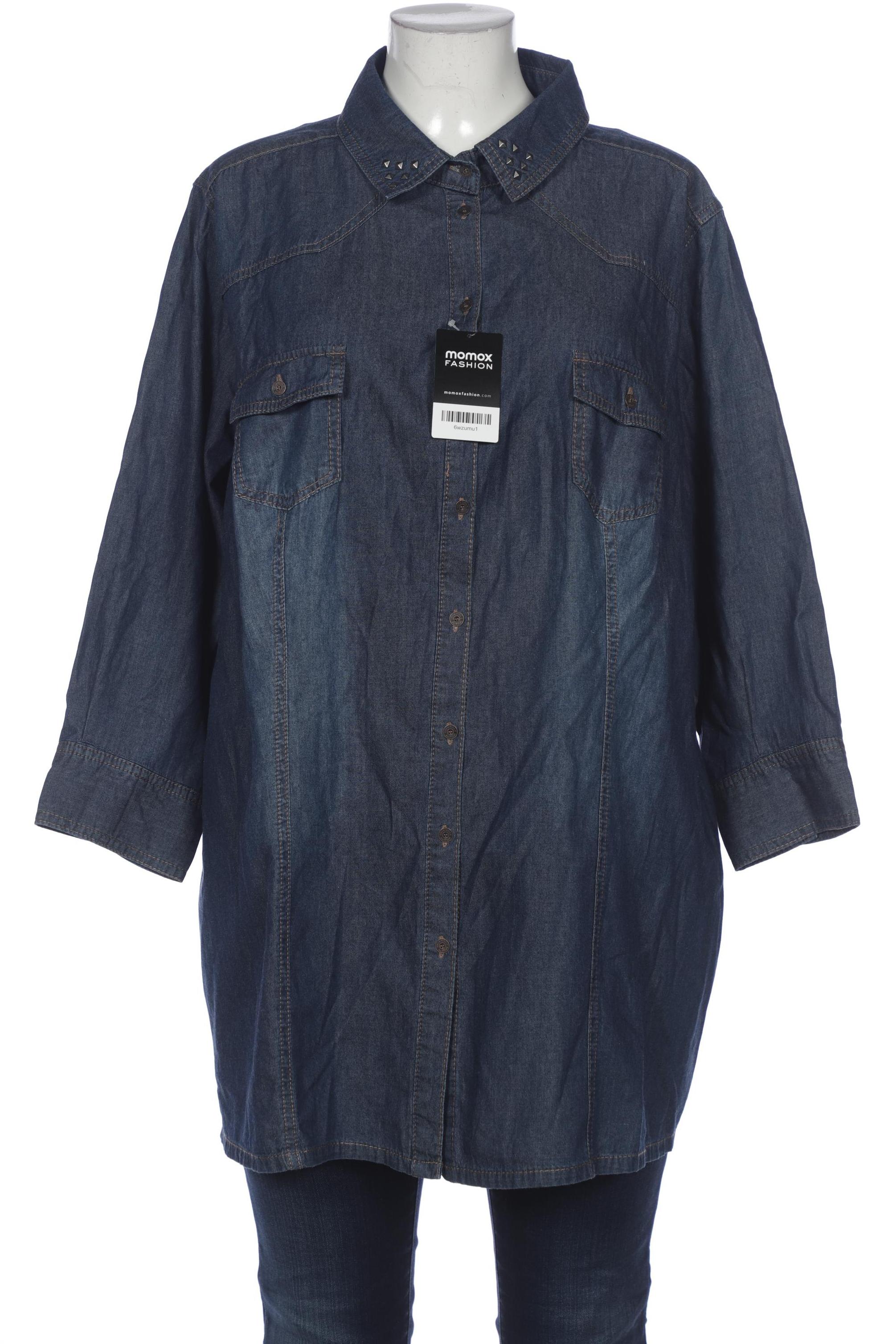 

Triangle Damen Bluse, marineblau, Gr. 48