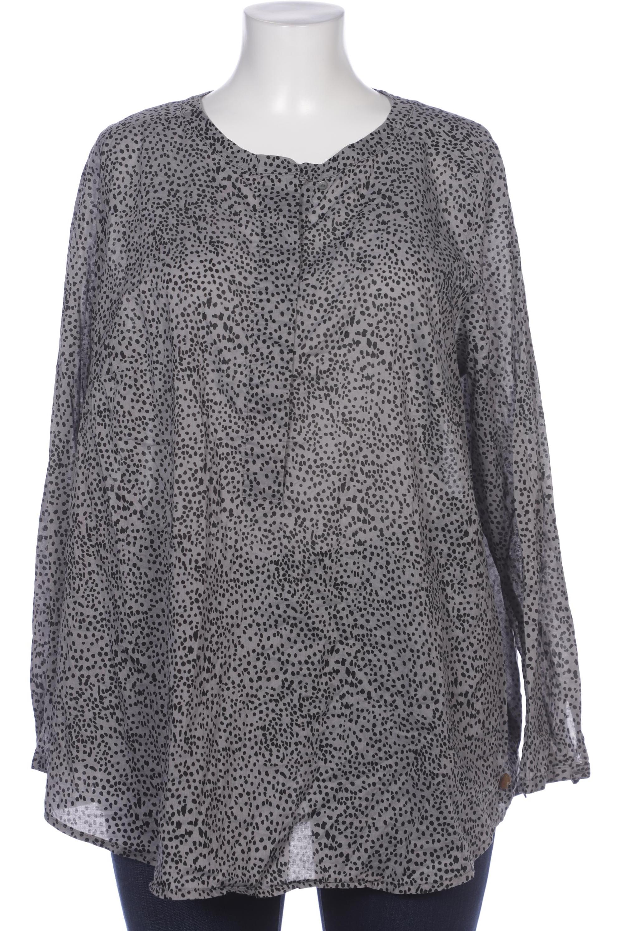 

Triangle Damen Bluse, grau, Gr. 50