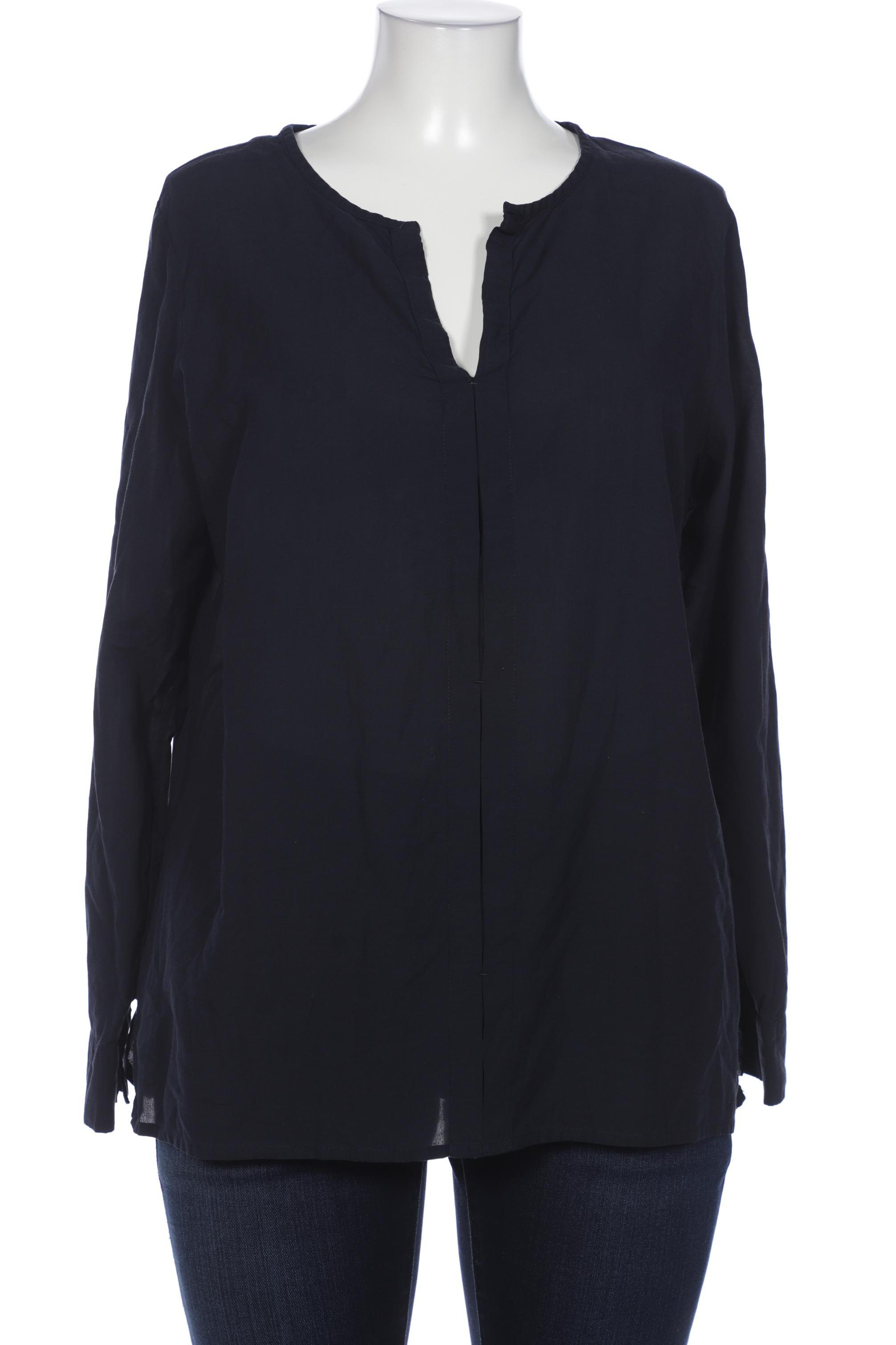 

Triangle Damen Bluse, marineblau, Gr. 48