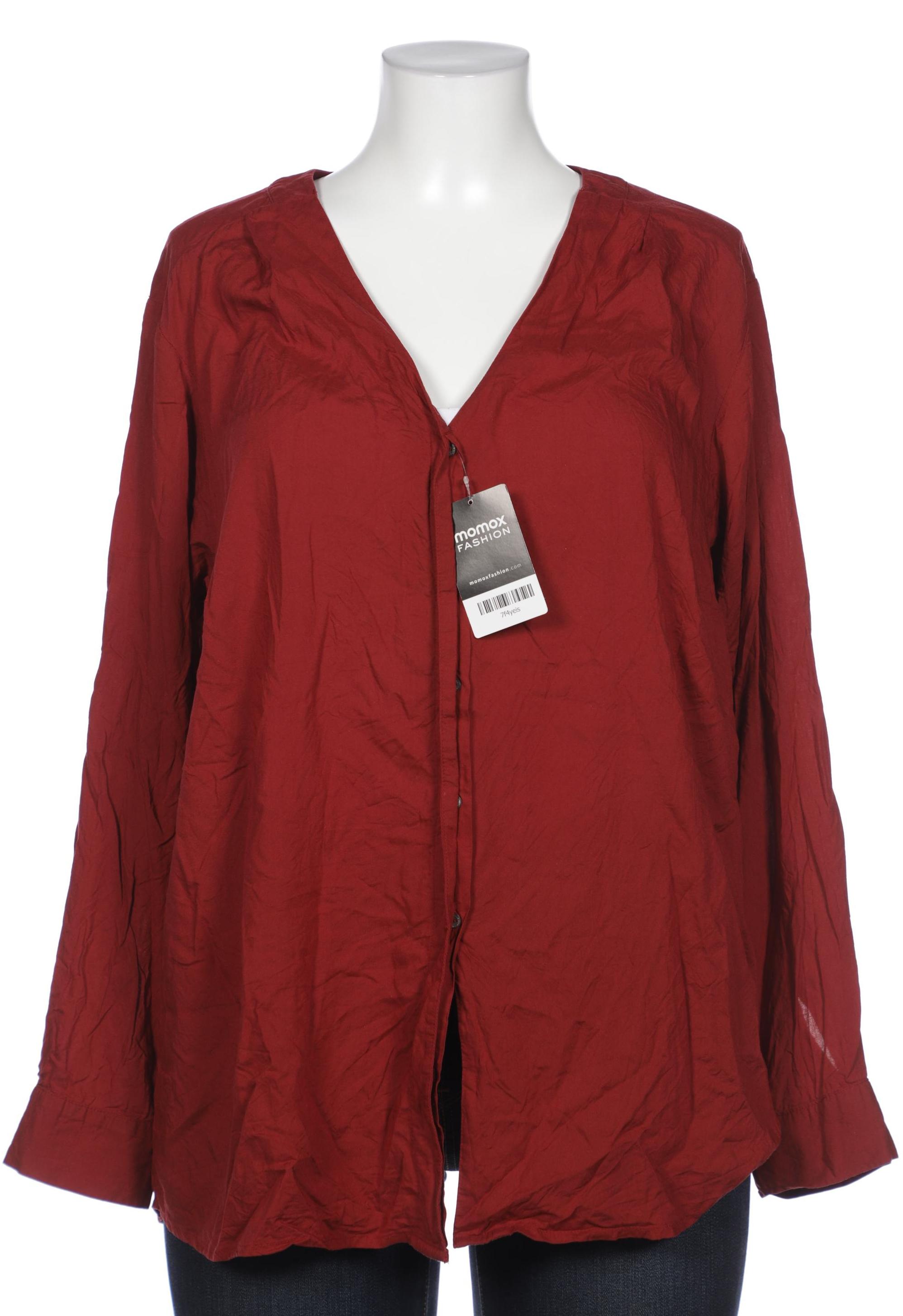 

Triangle Damen Bluse, rot, Gr. 50