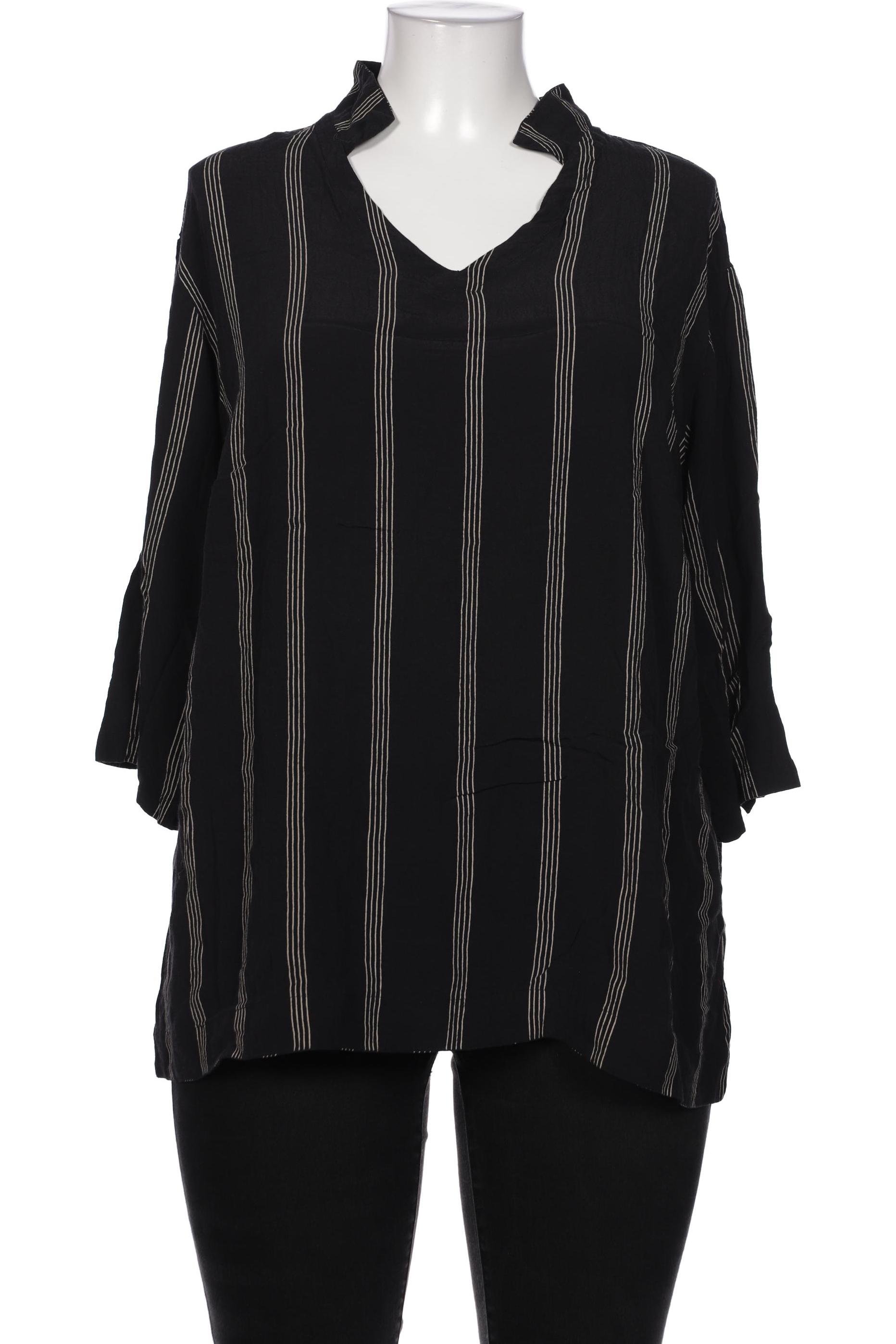 

Triangle Damen Bluse, schwarz, Gr. 48