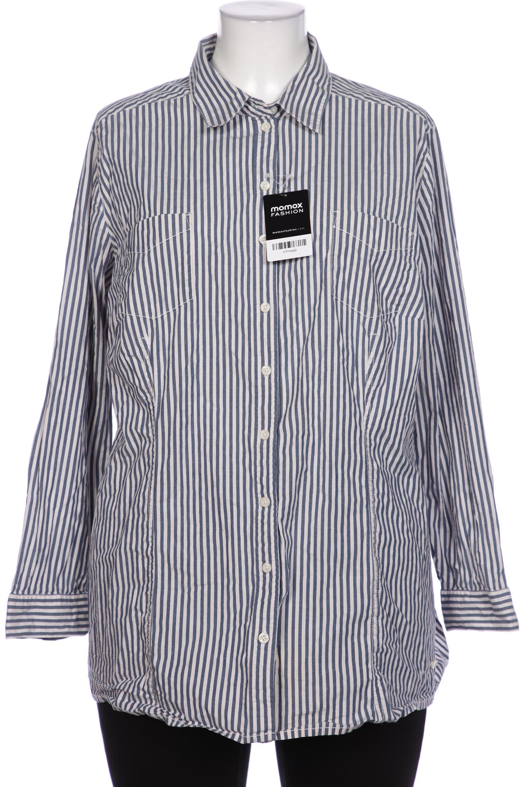 

Triangle Damen Bluse, blau, Gr. 50