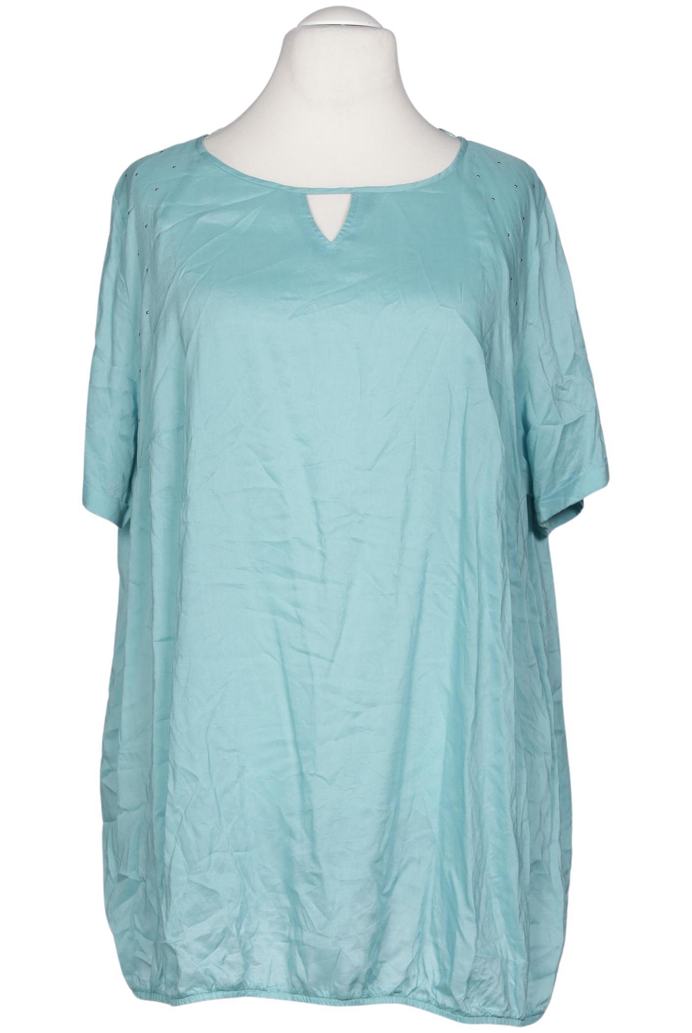 

Triangle Damen Bluse, türkis, Gr. 54