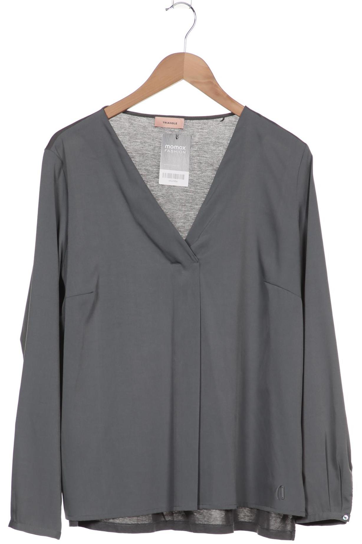 

Triangle Damen Bluse, grau, Gr. 46