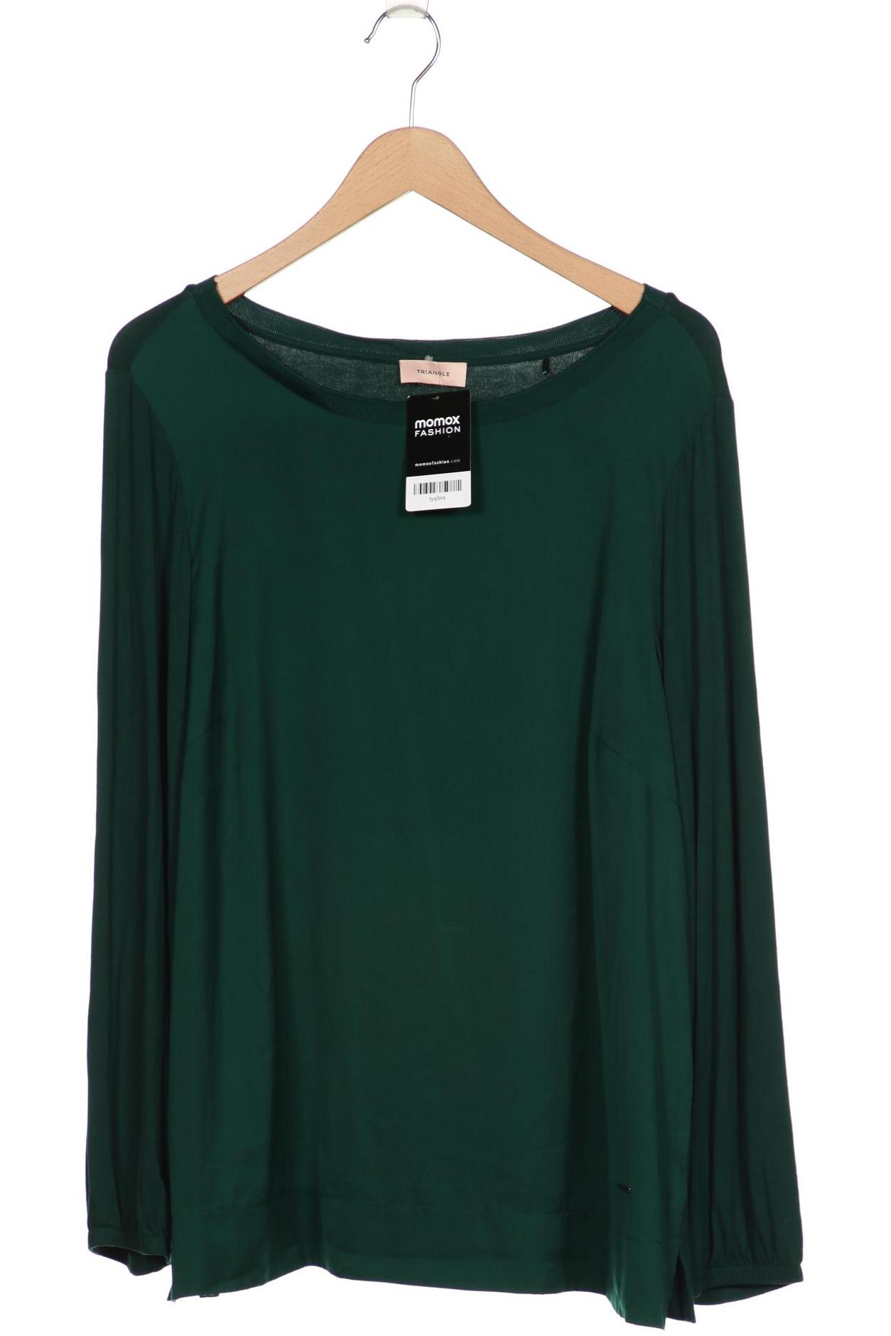 

Triangle Damen Bluse, grün, Gr. 44