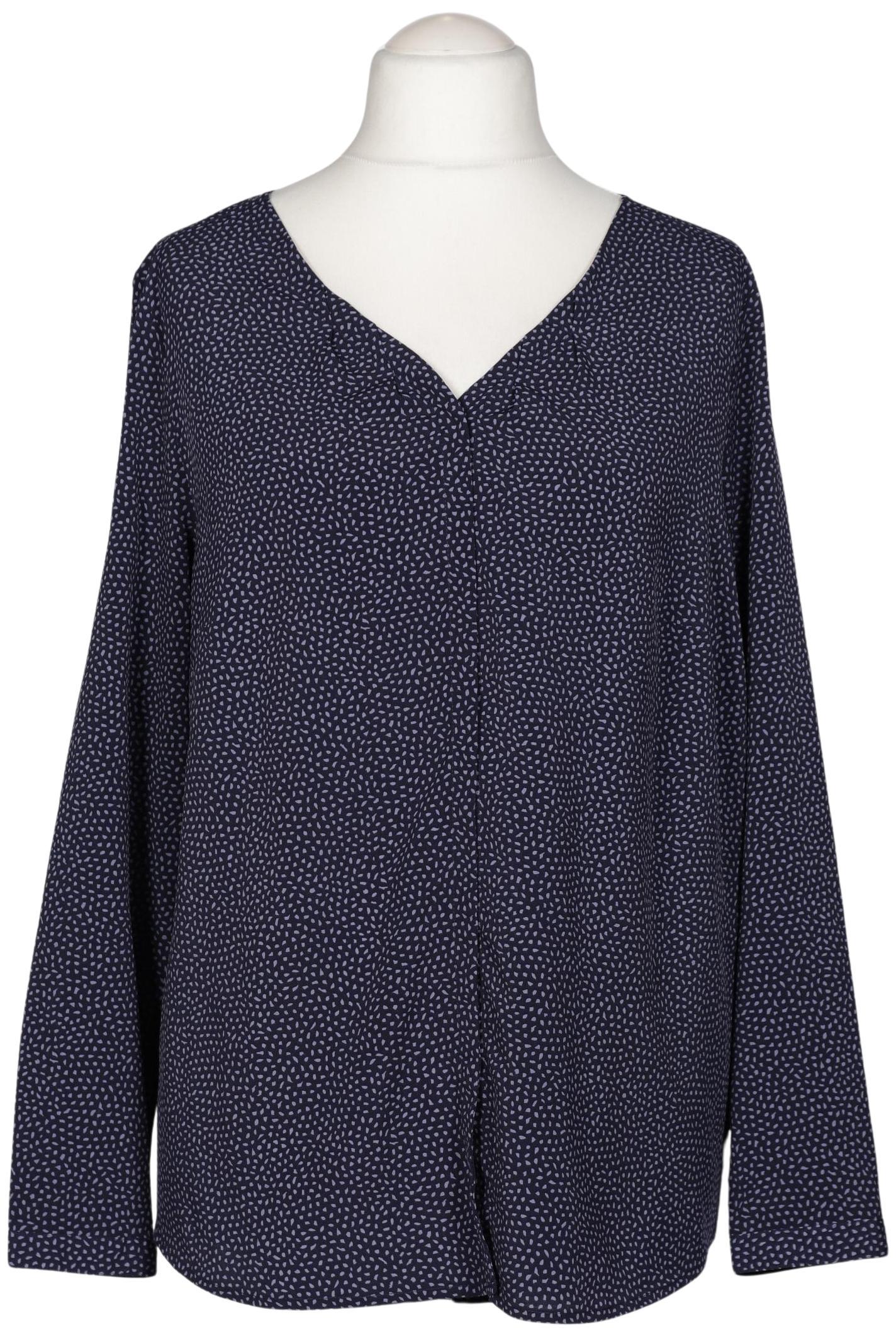 

Triangle Damen Bluse, marineblau, Gr. 46