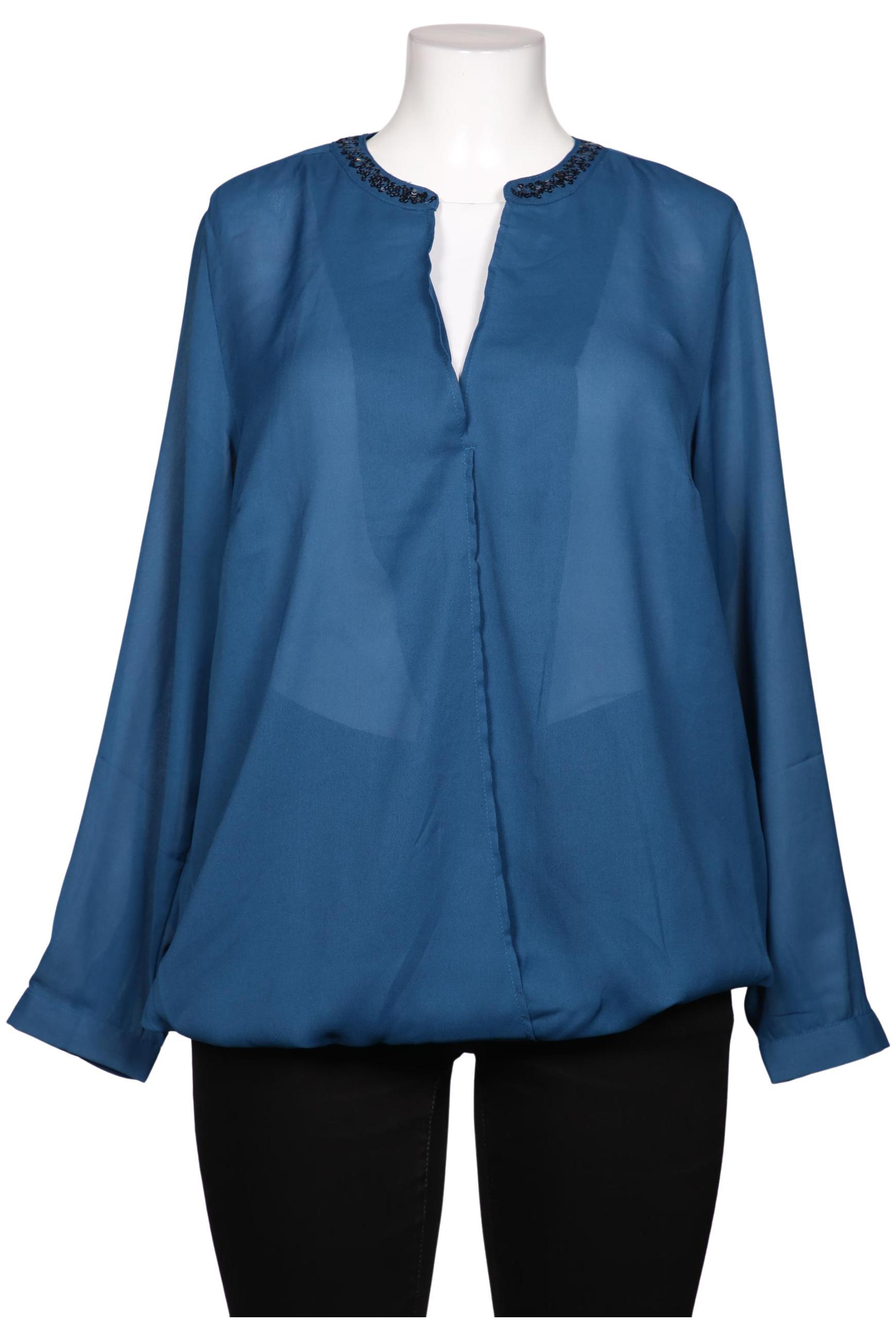 

Triangle Damen Bluse, blau, Gr. 44