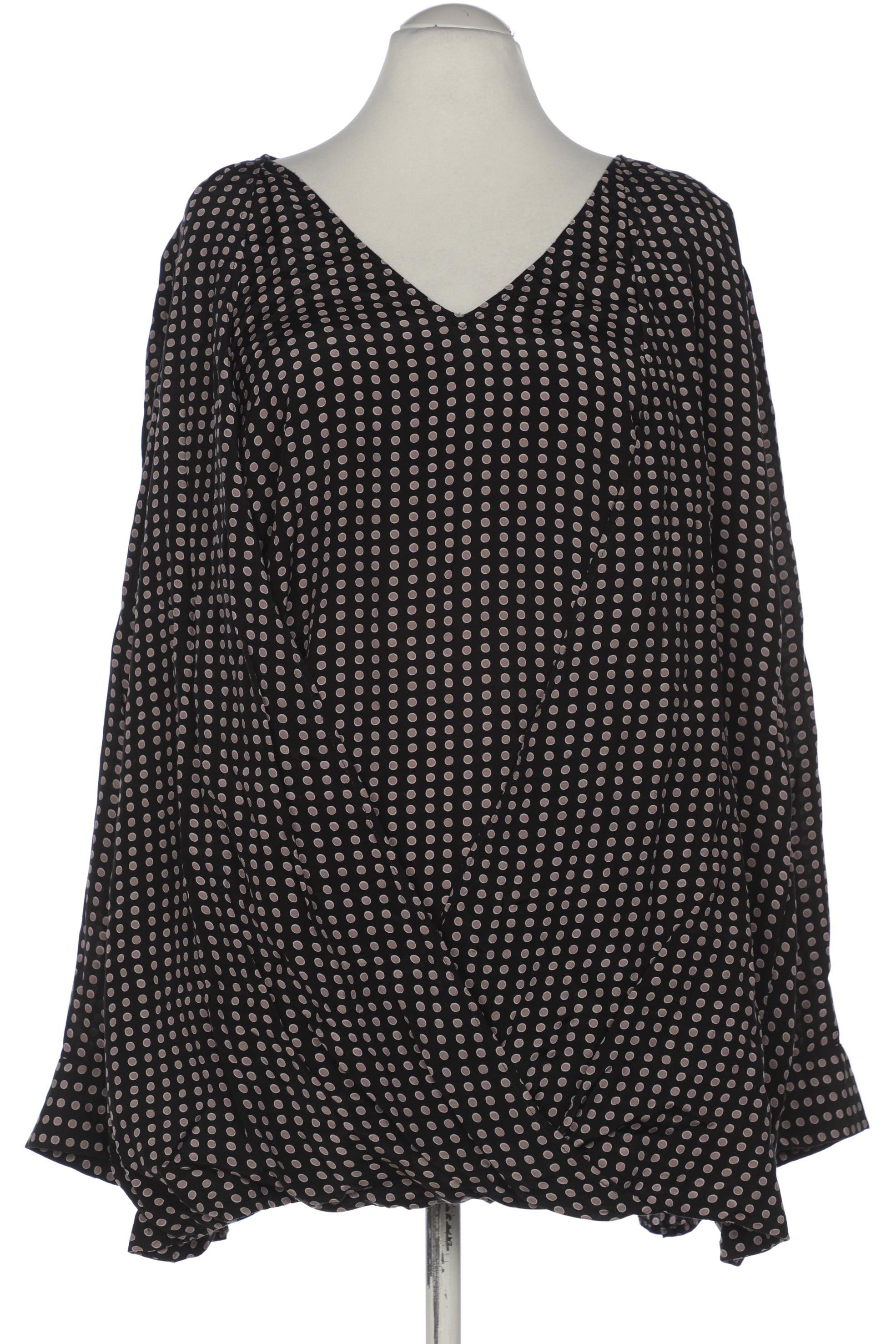 

Triangle Damen Bluse, schwarz, Gr. 54