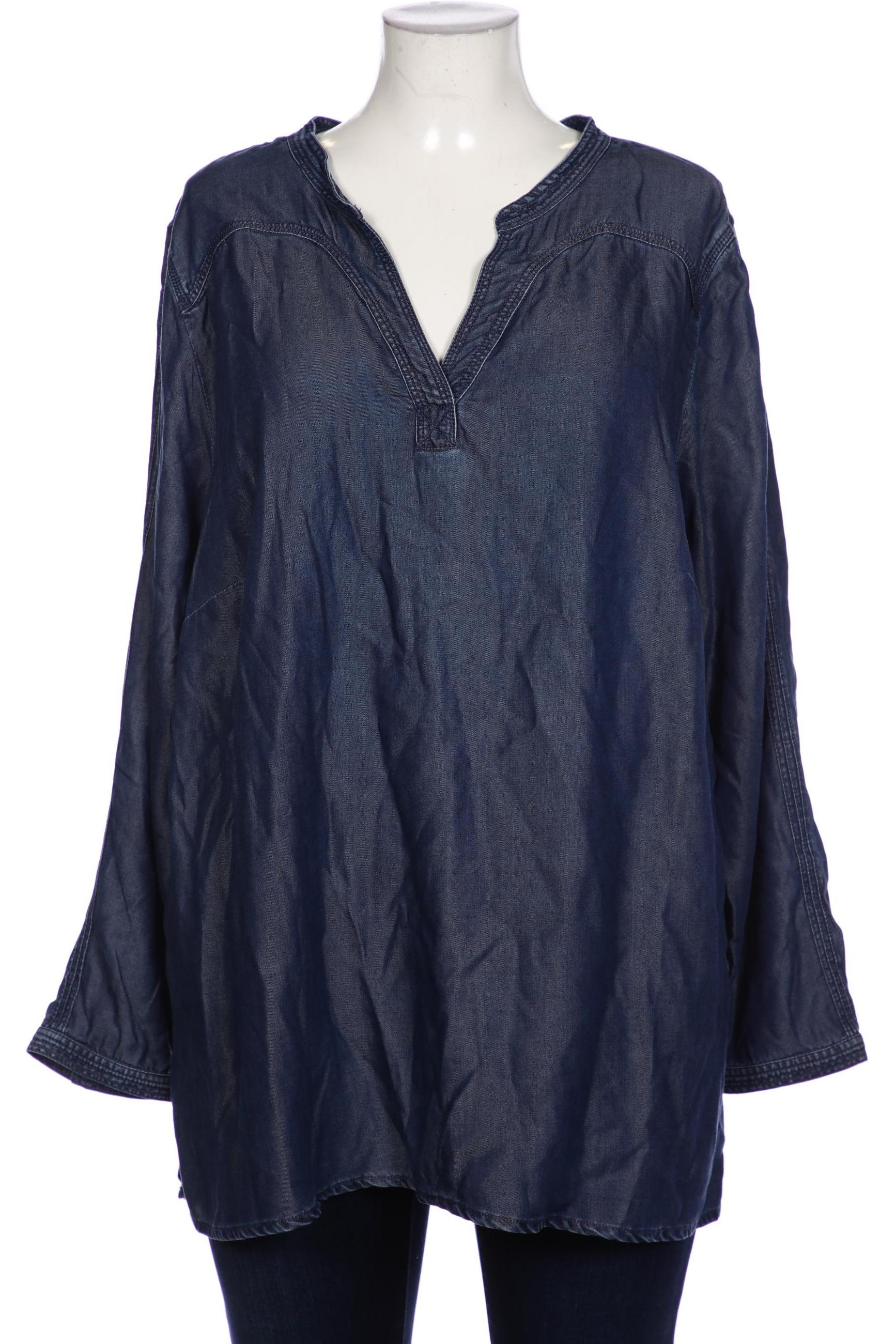 

Triangle Damen Bluse, marineblau, Gr. 52