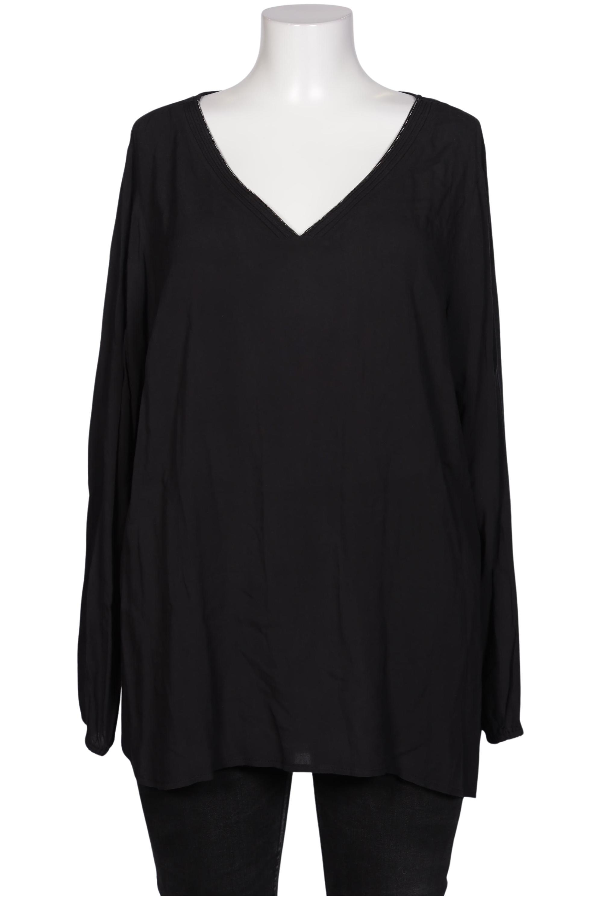 

Triangle Damen Bluse, schwarz, Gr. 50