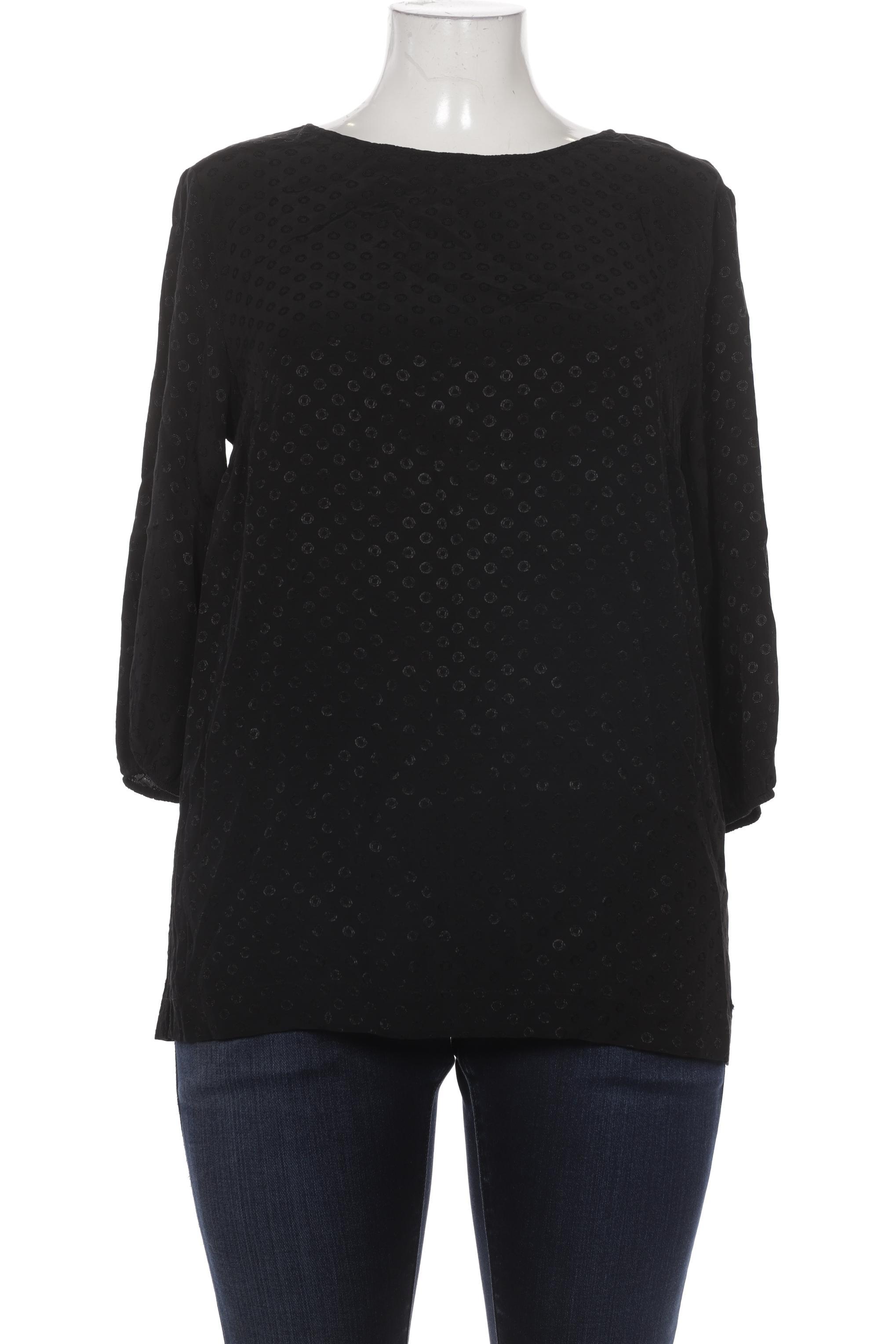 

Triangle Damen Bluse, schwarz, Gr. 44