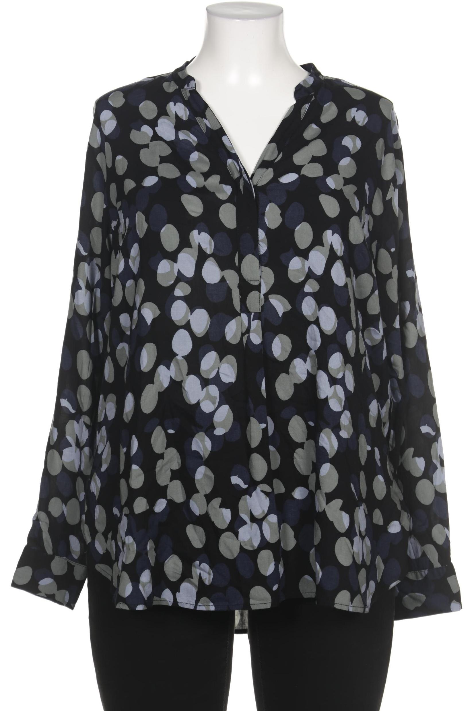 

Triangle Damen Bluse, marineblau, Gr. 46