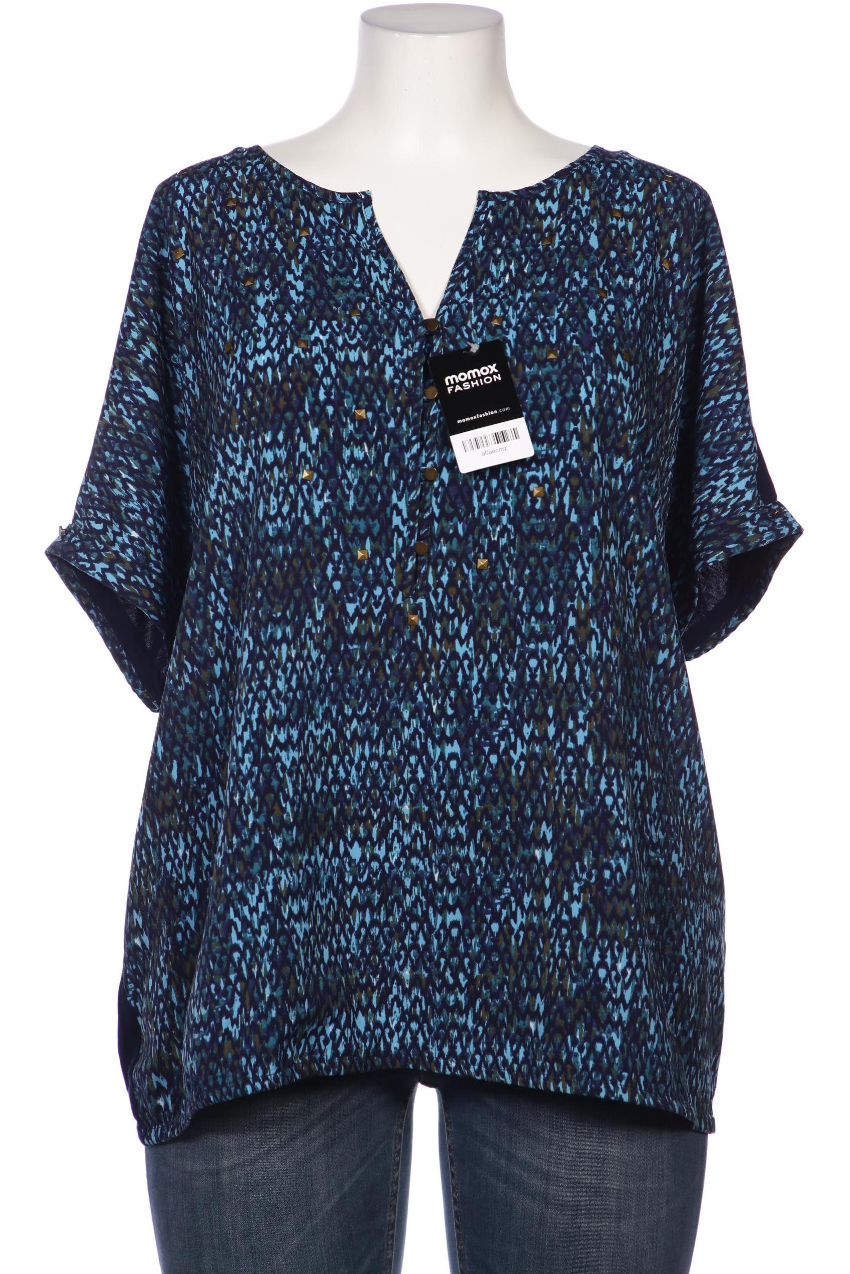

Triangle Damen Bluse, blau, Gr. 46