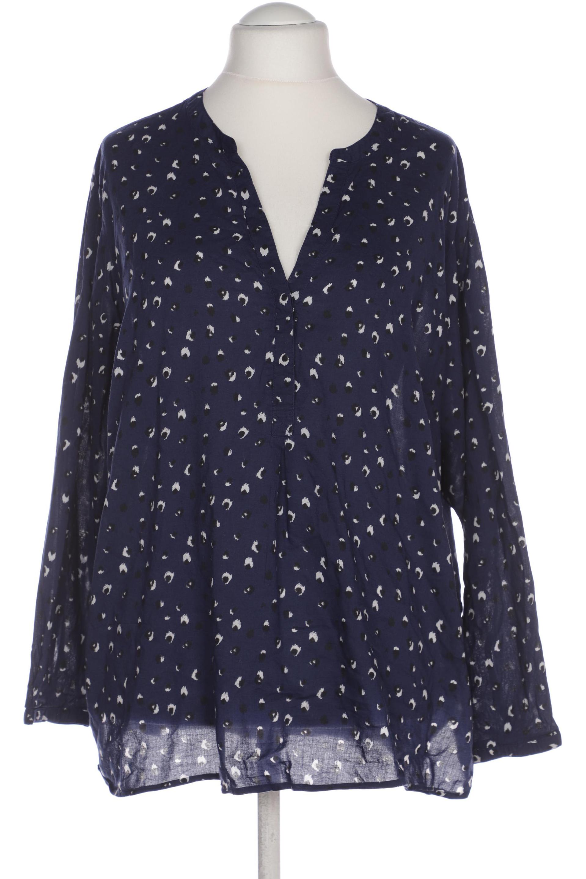 

Triangle Damen Bluse, marineblau, Gr. 54