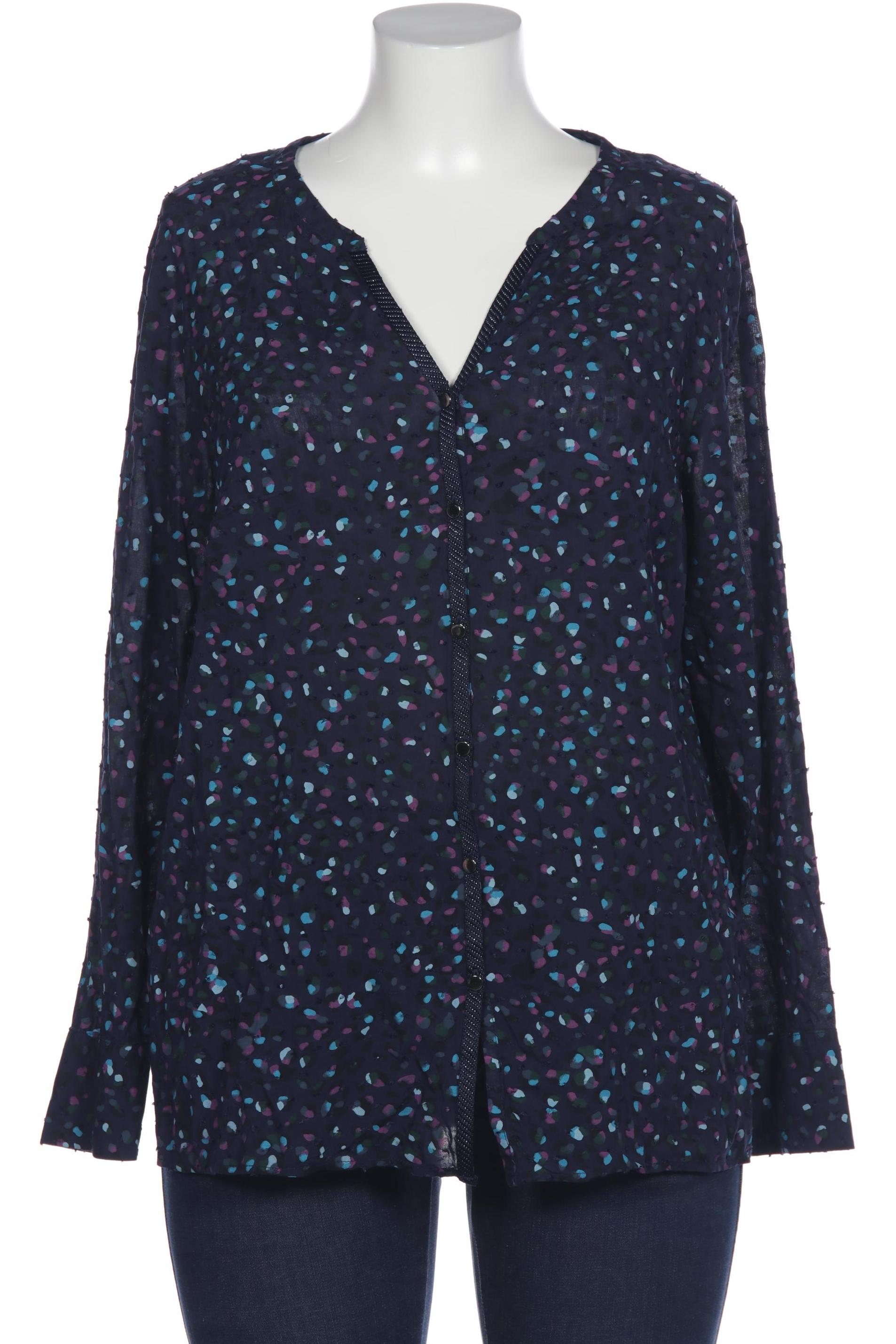 

Triangle Damen Bluse, marineblau, Gr. 46