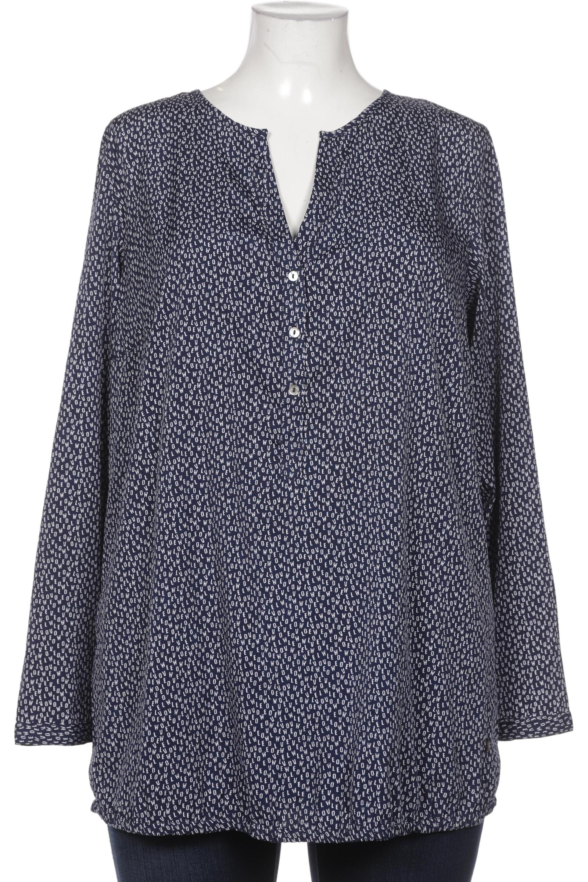 

Triangle Damen Bluse, marineblau, Gr. 46
