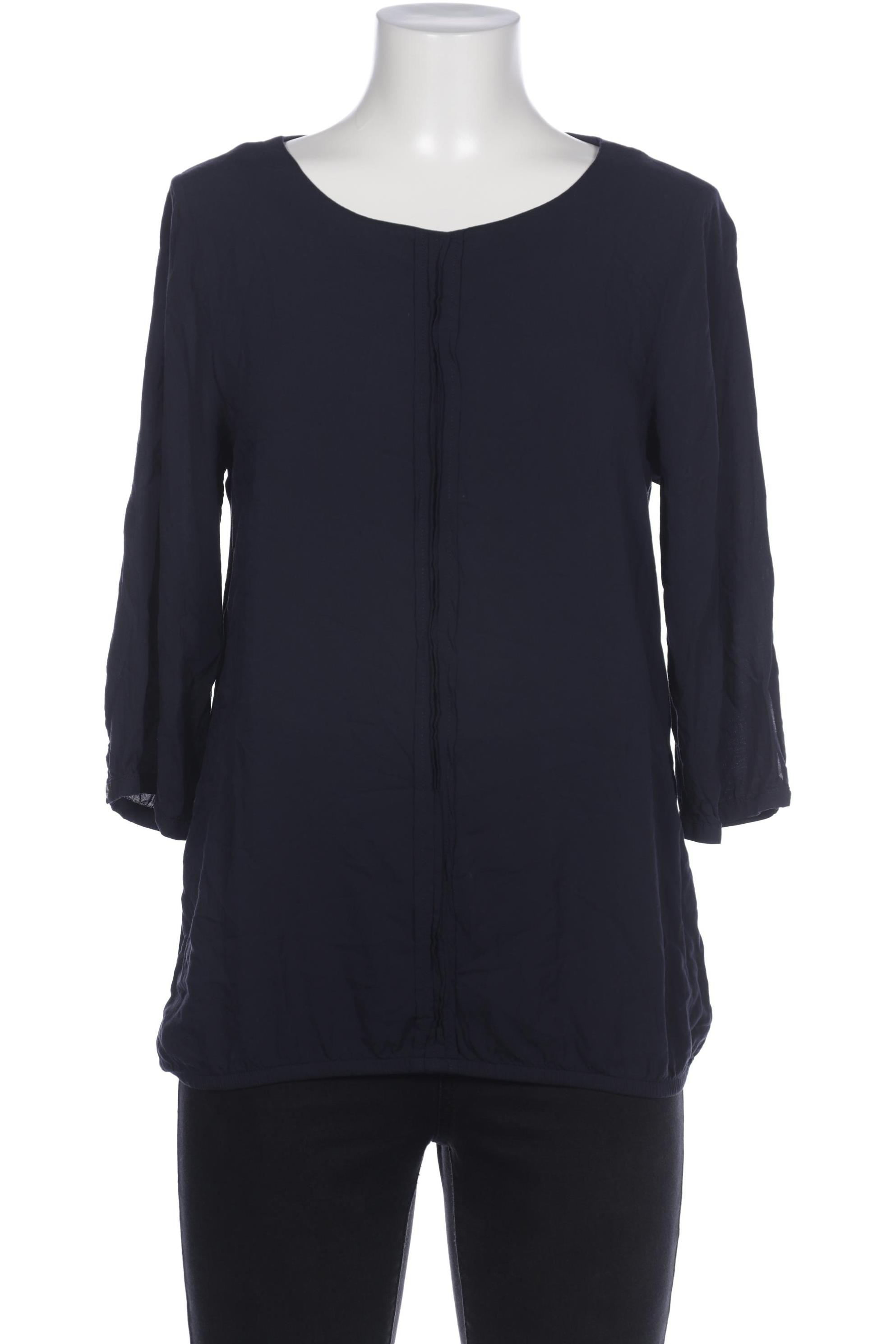 

Triangle Damen Bluse, marineblau, Gr. 40