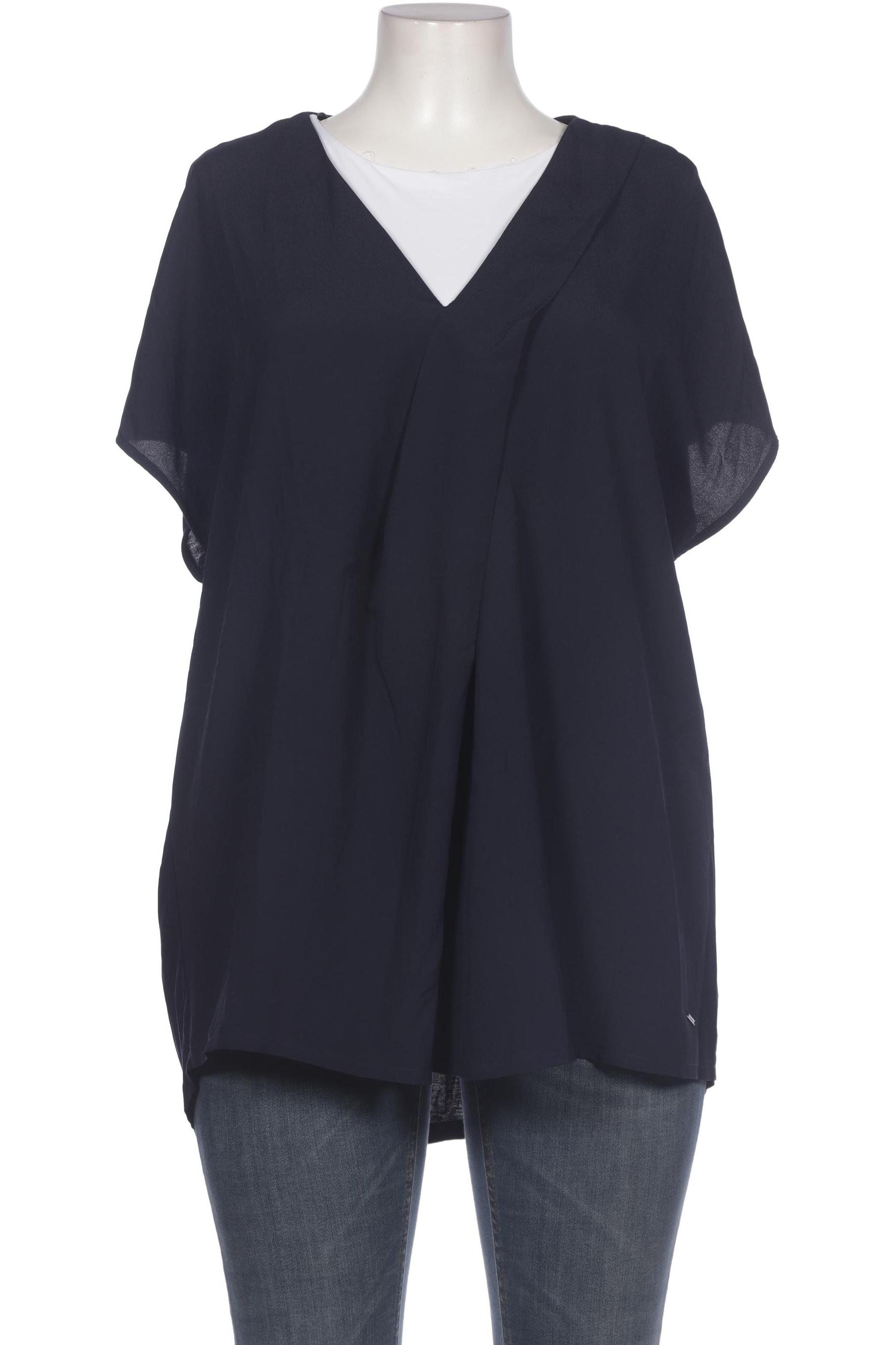 

Triangle Damen Bluse, marineblau, Gr. 50