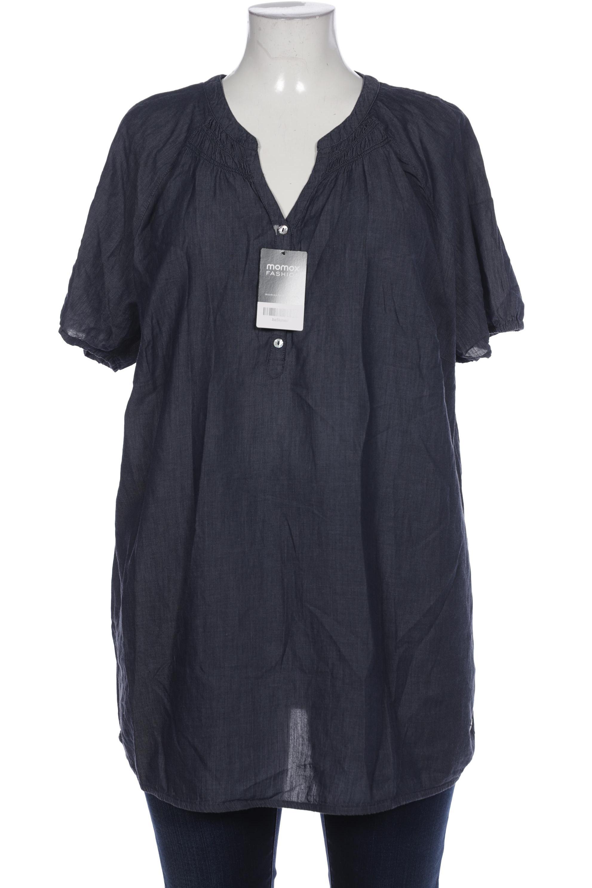 

Triangle Damen Bluse, marineblau, Gr. 48