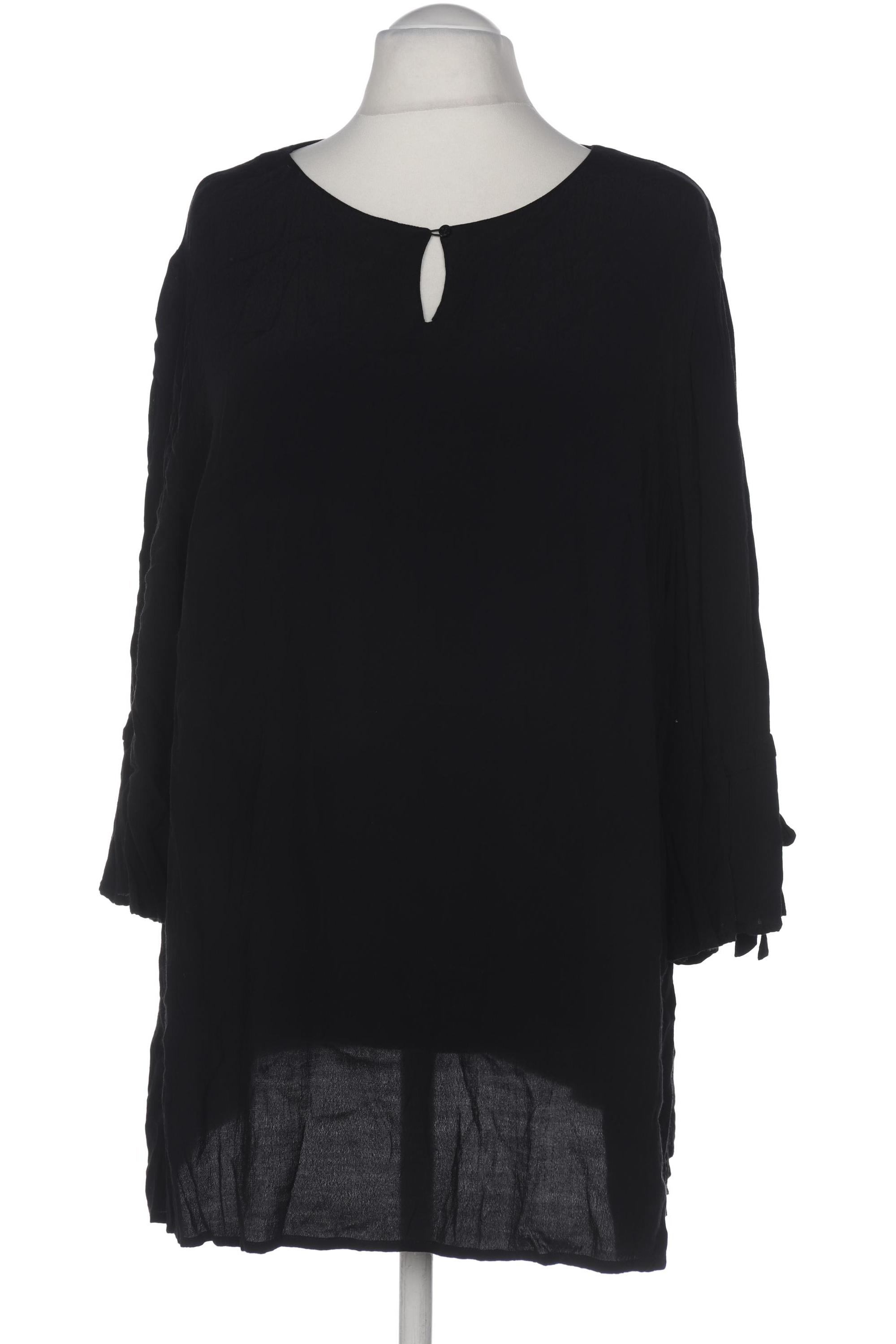 

Triangle Damen Bluse, schwarz, Gr. 54
