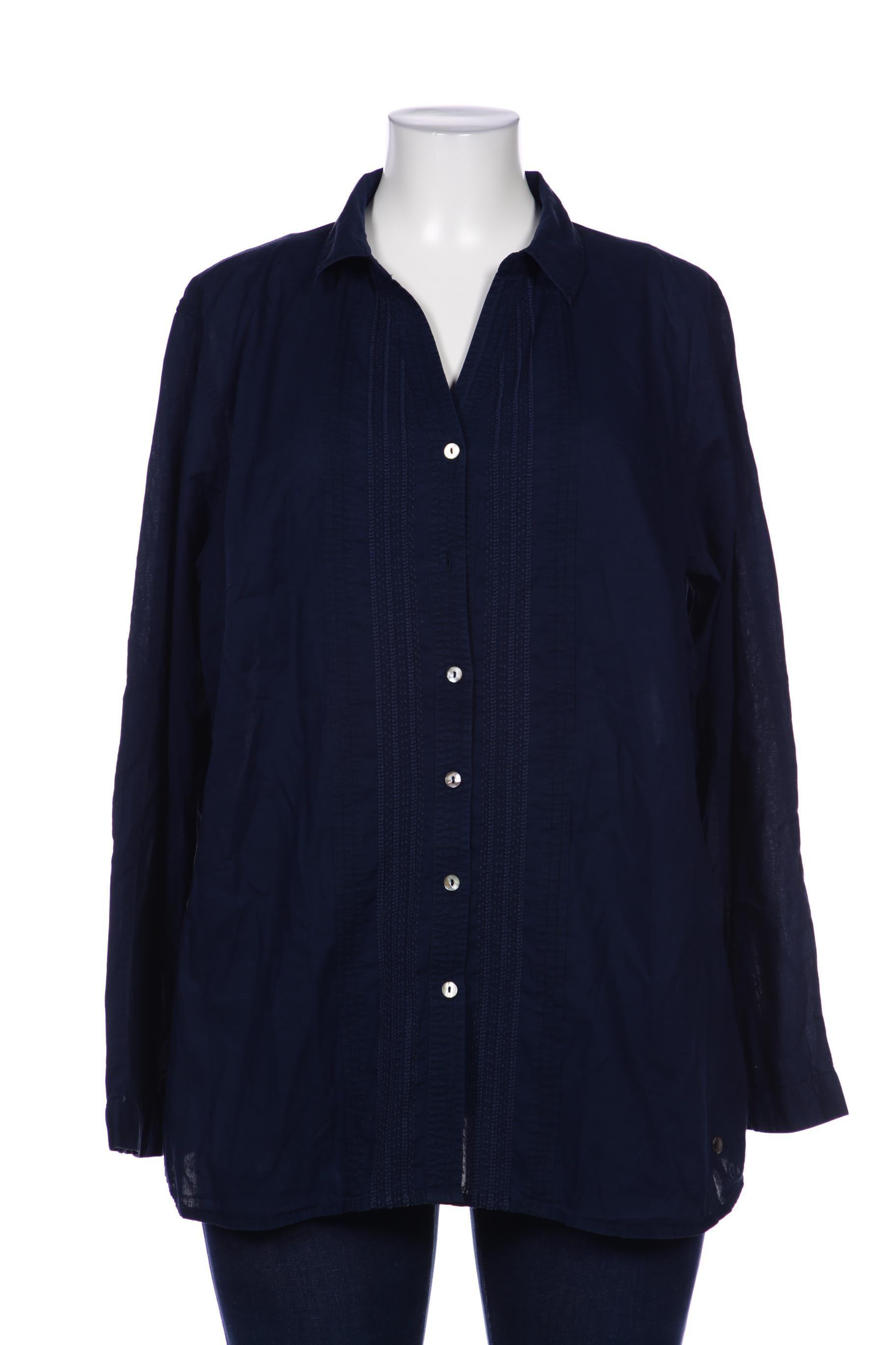 

Triangle Damen Bluse, marineblau, Gr. 52