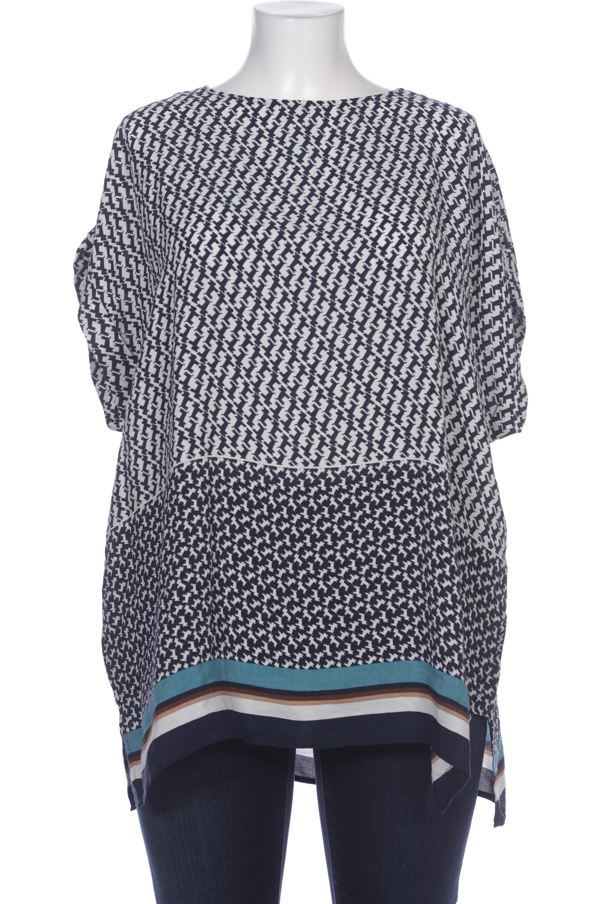 

Triangle Damen Bluse, marineblau, Gr. 48