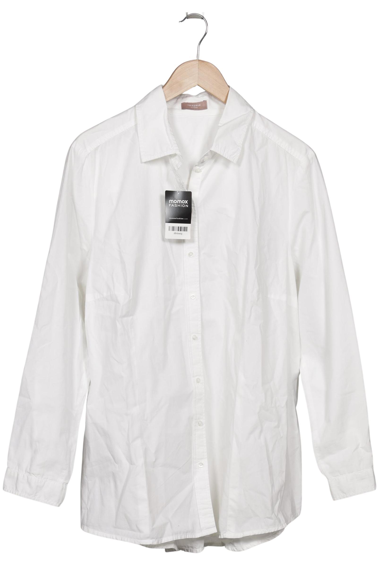 

Triangle Damen Bluse, weiß, Gr. 48