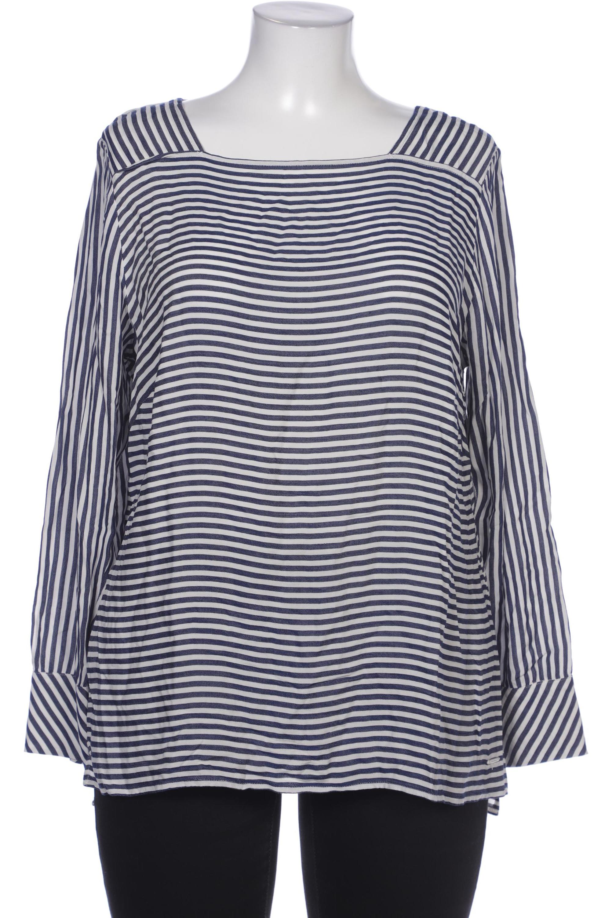 

Triangle Damen Bluse, blau, Gr. 48