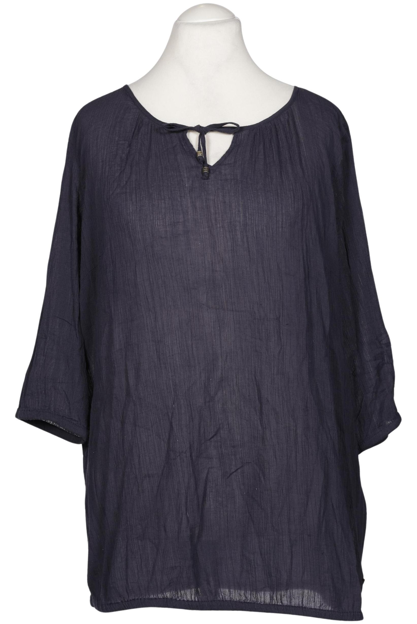 

Triangle Damen Bluse, marineblau, Gr. 50