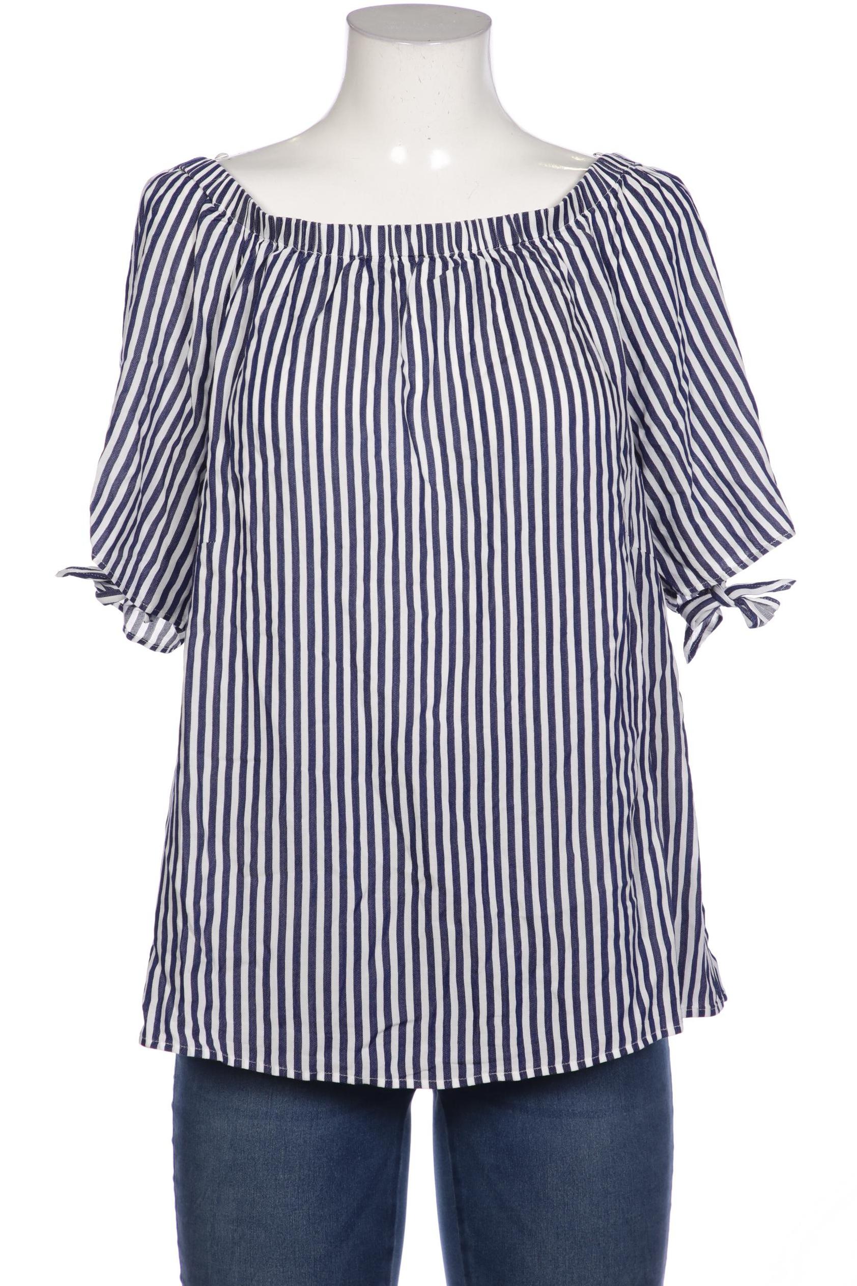 

Triangle Damen Bluse, marineblau, Gr. 46