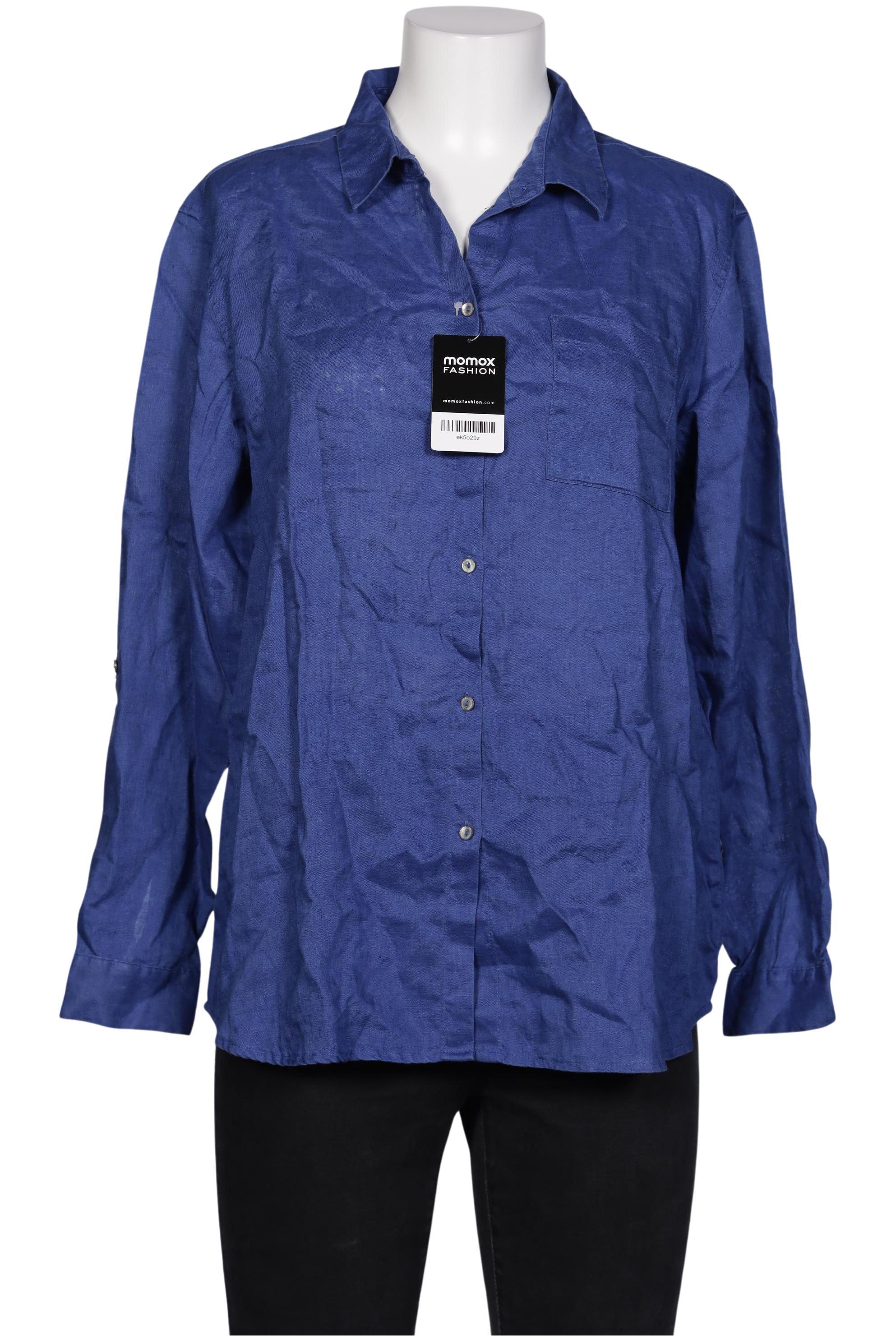 

Triangle Damen Bluse, blau, Gr. 42
