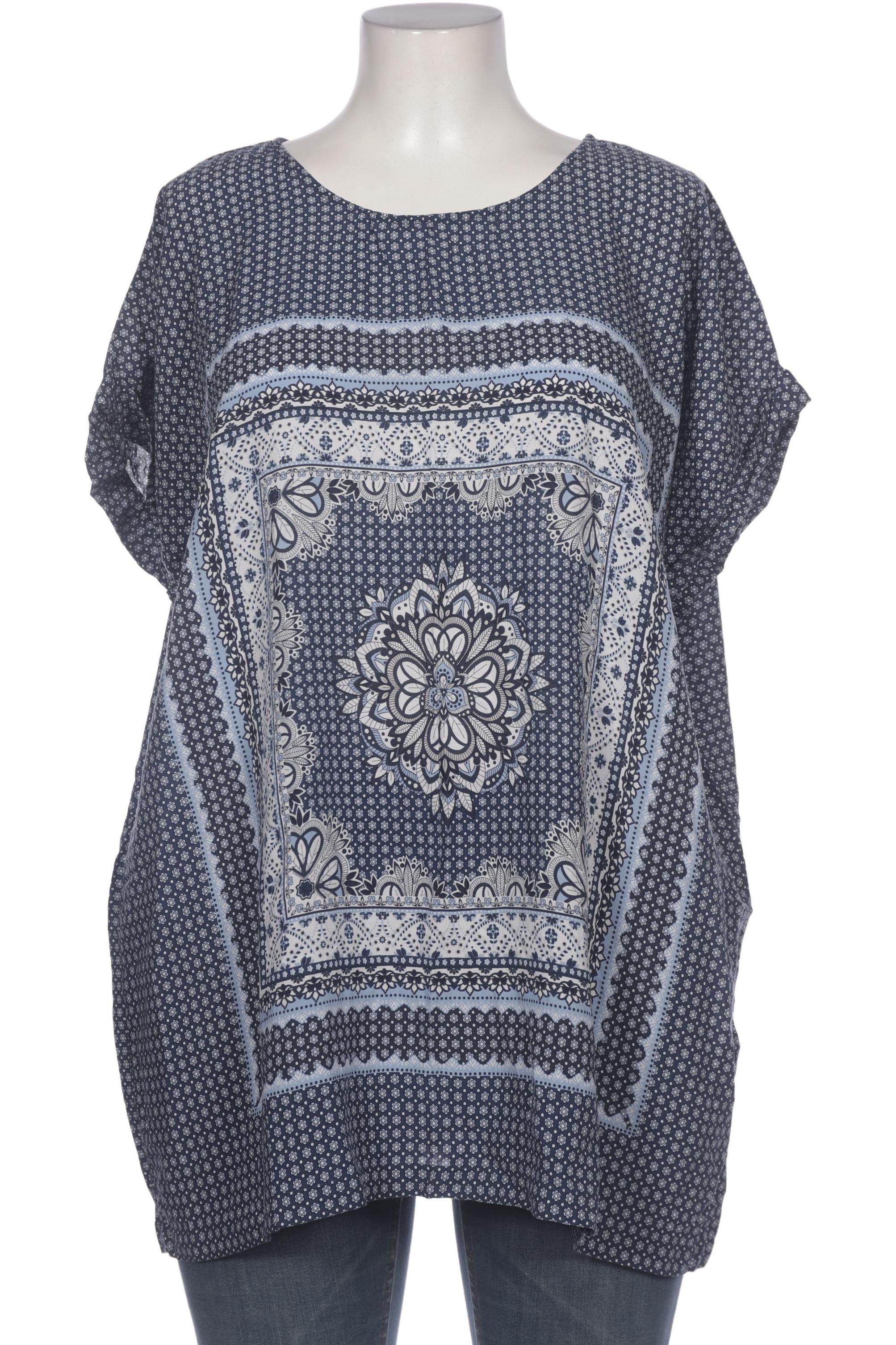 

Triangle Damen Bluse, marineblau, Gr. 52