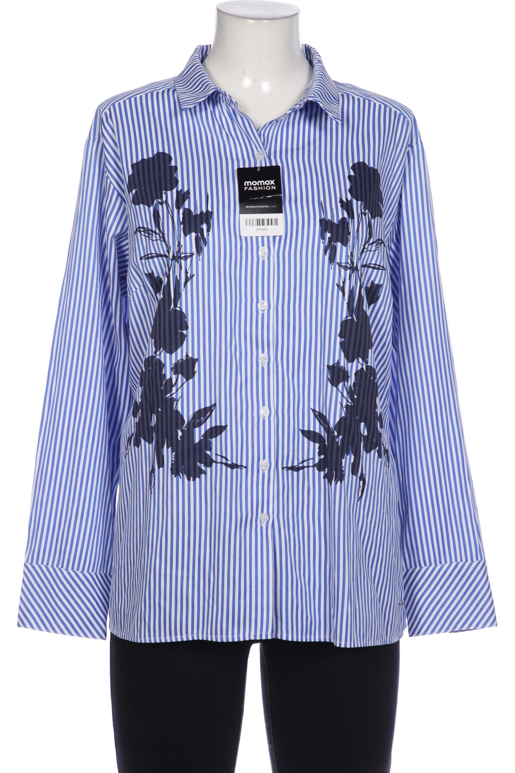 

Triangle Damen Bluse, blau, Gr. 48