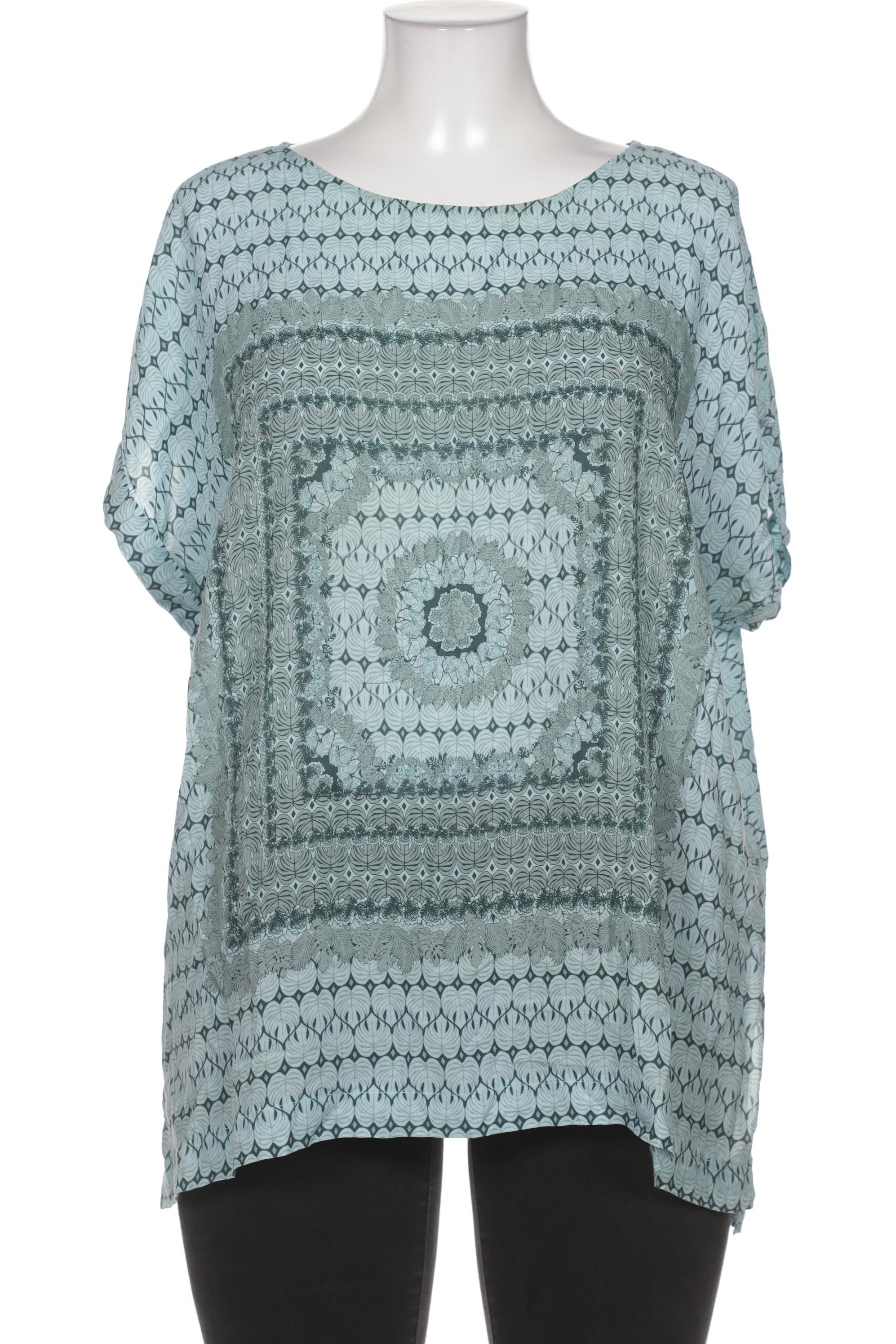 

Triangle Damen Bluse, blau, Gr. 48